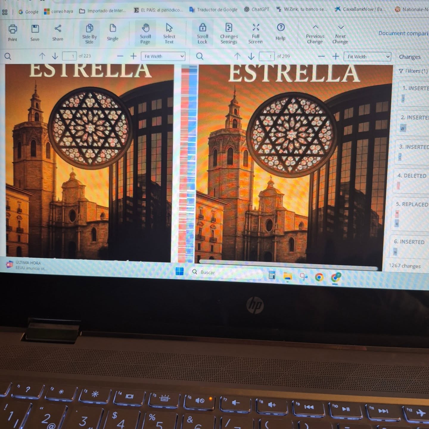 Terminando el proceso de correcciones ortotipográficas. Siguiente paso maquetación.... ya queda menos para la publicación. Los procesos editoriales llevan su tiempo.