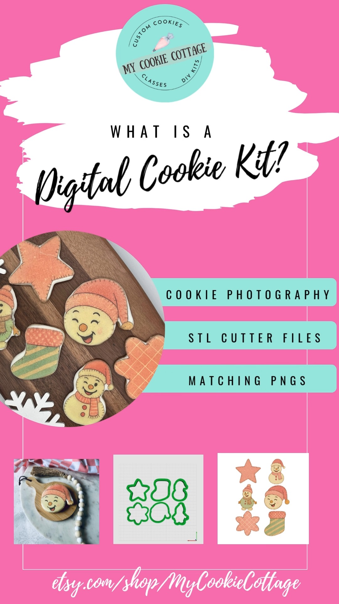 Promote your next cookie preorder before you even bake đŞâ¨ â all with digital cookie sets! STL + PNG + marketing photos ready to post.
Save this for your Christmas launch!
