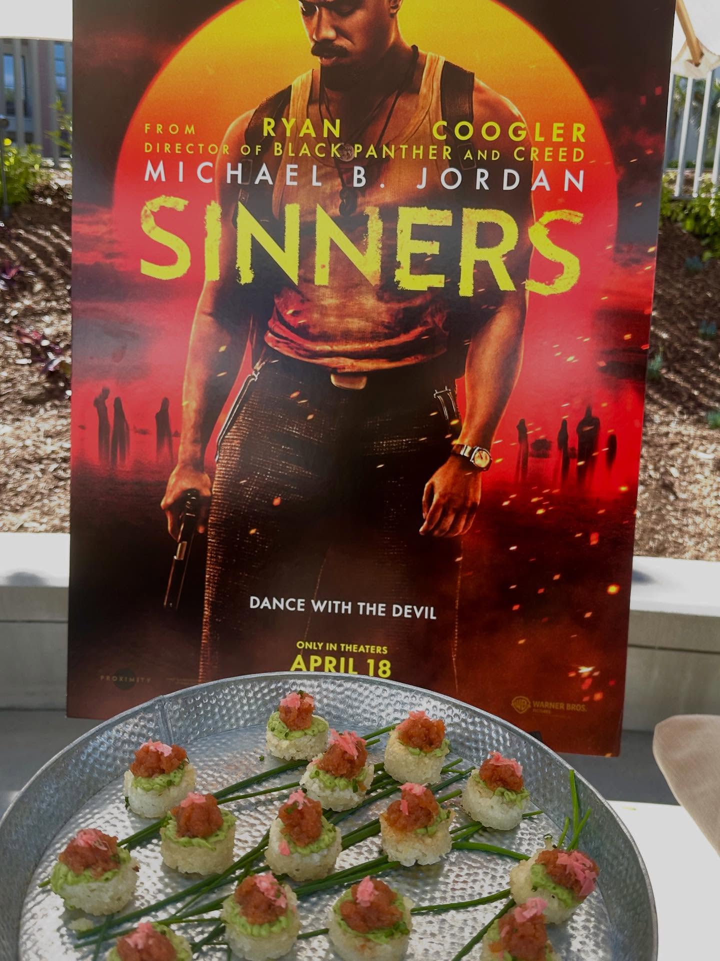 @sinnersmovie #tastemaker #awardseason2025 #lacatering #bakeditmyself #bakeditmyselfcafe #appetizers #sweets