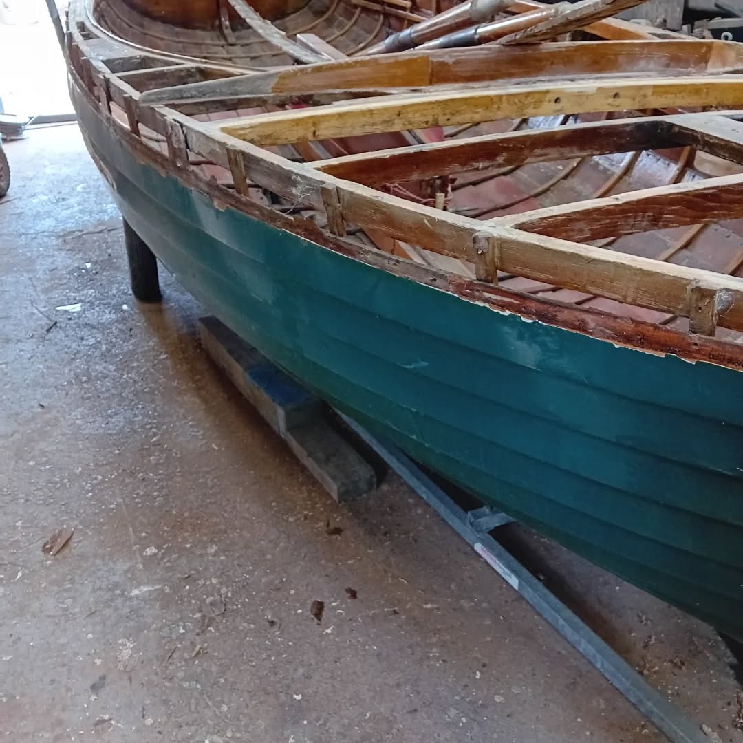 Repairs to the little Sprite 14 coming along