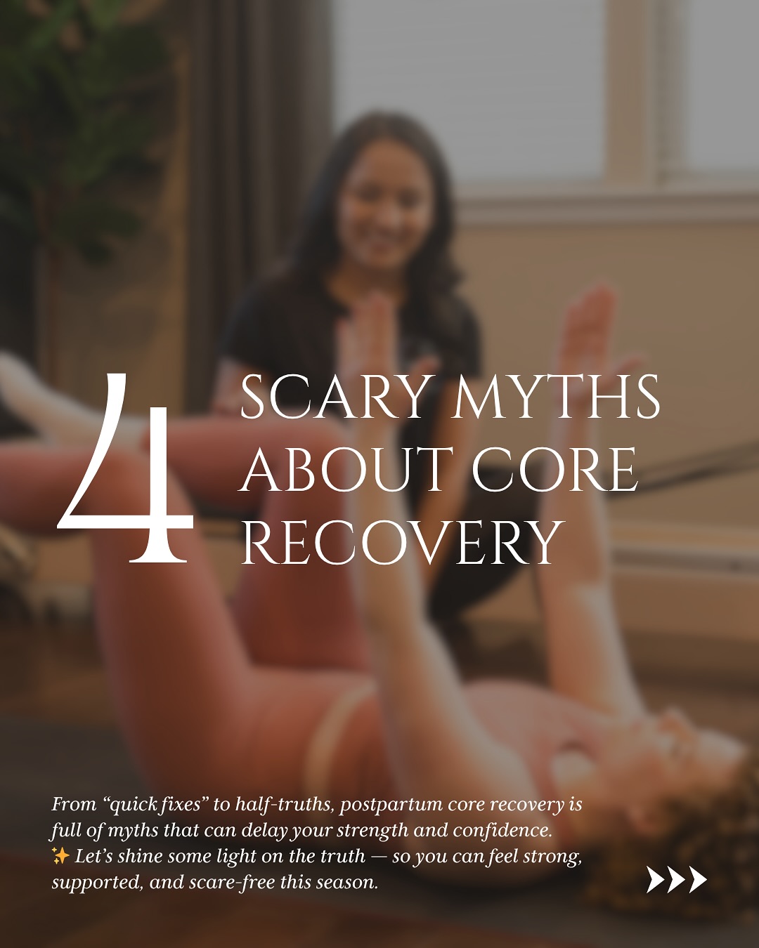This spooky season, let’s bust the scary myths about postpartum recovery 👻.
Your core & pelvic floor deserve more than “wait and see.” Whether you’re newly postpartum or years into motherhood, it’s never too late to heal. 🌿
#PostpartumRecovery #PelvicFloorHealth #PilatesForMoms #SouthJerseyMoms