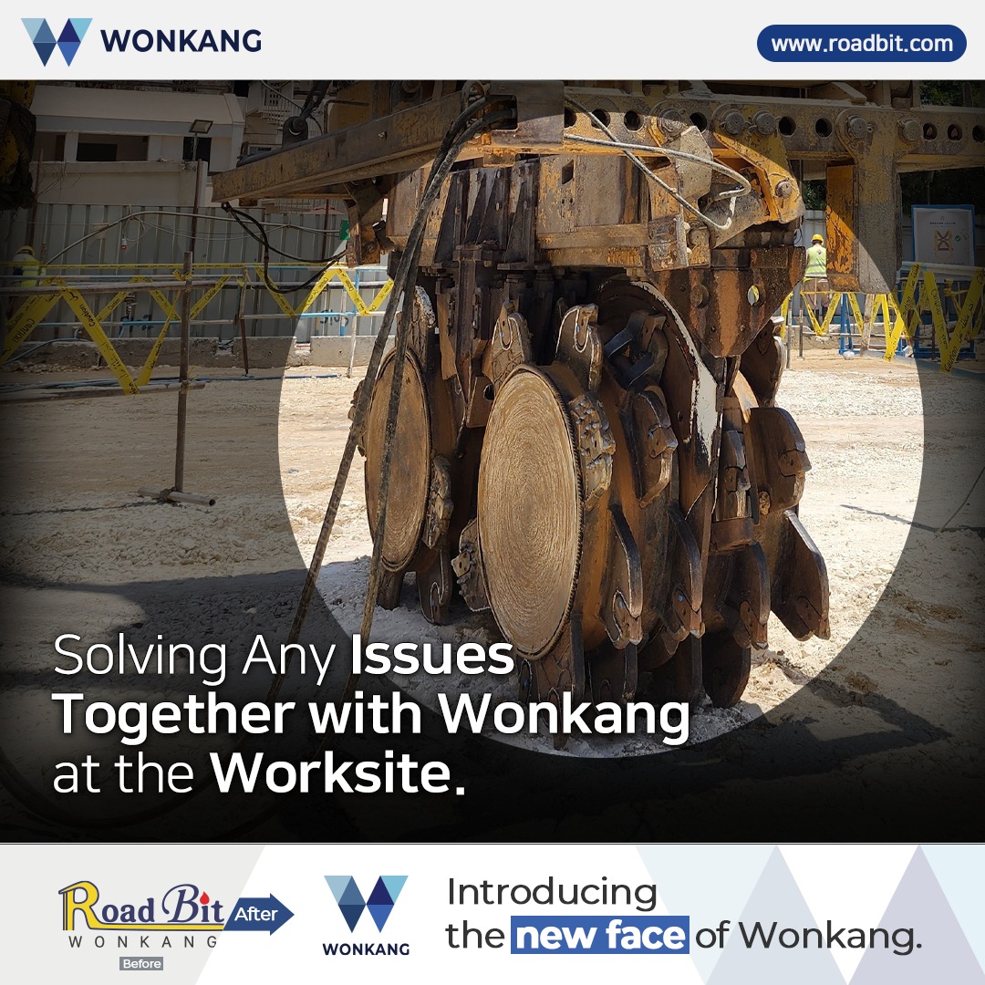 Solving Any Issues Together with Wonkang at the Worksite.
www.roadbit.com
#Diaphragmwall #Slurrywall #trenchcutter #BC30 #BC32 #BC35 #BC40 #cutterteeth #gearbox #mudpump #korea #wonkang #roadbit #cuttingwheel #BCF10 #BCF9 #spareparts #Mechanicalseals #Damper #Gearing #Complete #Assembly #roadheader #pick #tunneling #1500mm #bearing