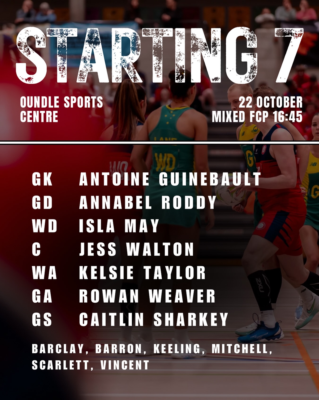 Time for Test 2 😤💪
#netball #mixednetball