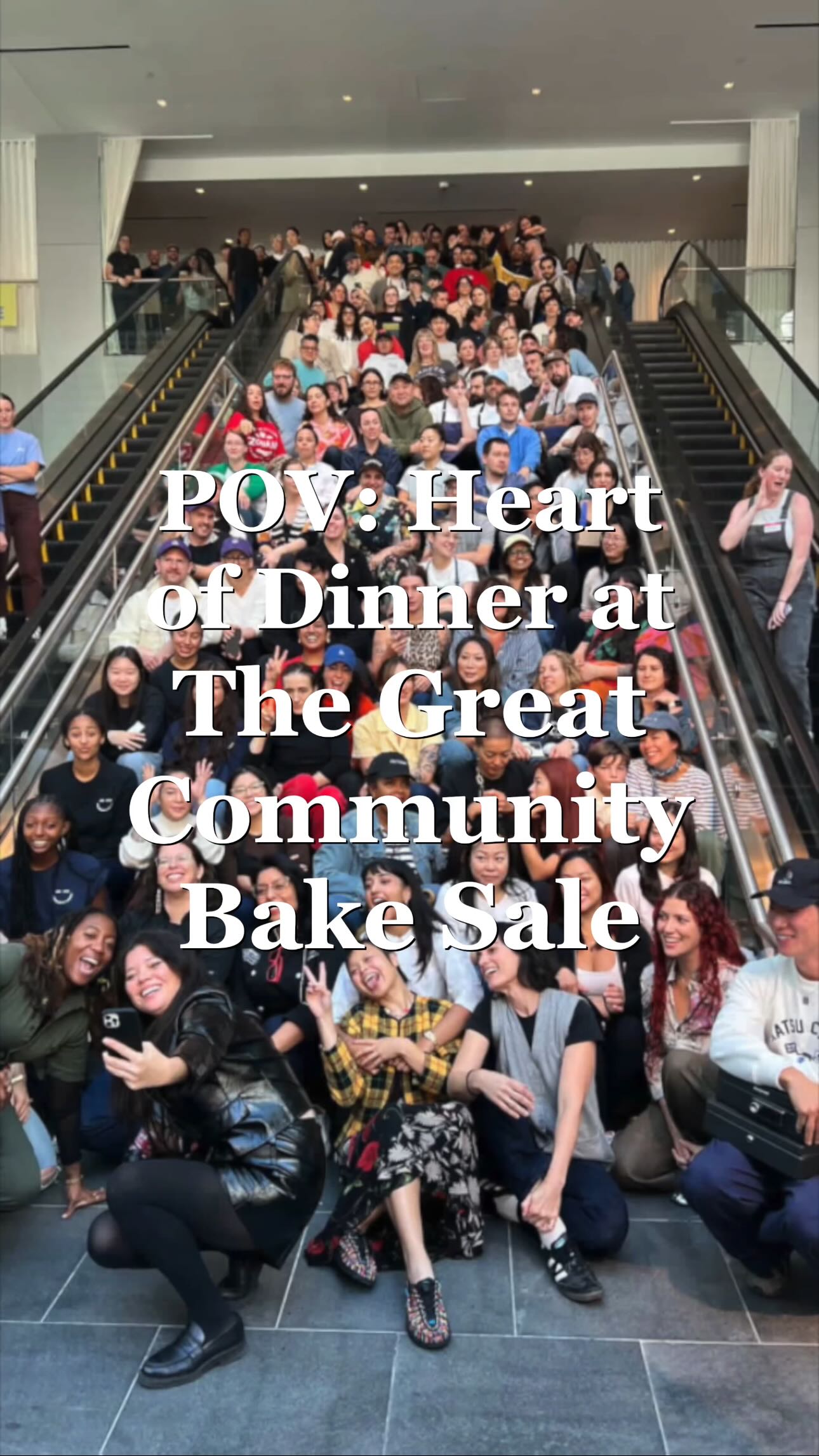 Dreamt up by @natashapickowicz and brought to life with @peckynimson @careofchan @projectgather.us The Great Community Bake Sale brought together 106 brilliant bakers + chefs (many flying in from across the country) and thousands of neighbors, each showing up to nourish and celebrate our NYC community.
100% of proceeds are being shared among four incredible nonprofits @maketheroadny @onelovecommunityfridge @the_teaching_kitchen at @lenoxhillneighborhoodhouse
doing critical work to uplift our NYC communities, and we’re so honored to be included.
It felt like the most JOYOUS (and biggest!!) reunion meeting new friends, 🐻 hugging friends, and catching up with bakers, chefs, and Heart of Dinner community members who’ve supported us since our earliest days in 2020 and continue to show up with so much love and generosity.
We’re endlessly grateful to everyone who waited in line, stopped by to learn about our mission and its impact on the Elders, cheered us on, and joined our bag-decorating table (creating such BEAUTIFUL hand-illustrated art) that together with the proceeds raised, will soon be turned into care packages nourishing Asian American older adults living with food insecurity and social isolation across NYC.
Moments of togetherness like this remind us how deeply we need one another. And just like Jenna sang while making pie and building towards a hopeful future (for the Waitress musical fans out there), it felt like we baked ourselves a door to walk through 🥹❤️
✂️🎞️ @mickyshiloah
Ps. Let us know who took this amazing group photo at the very end of the reel!