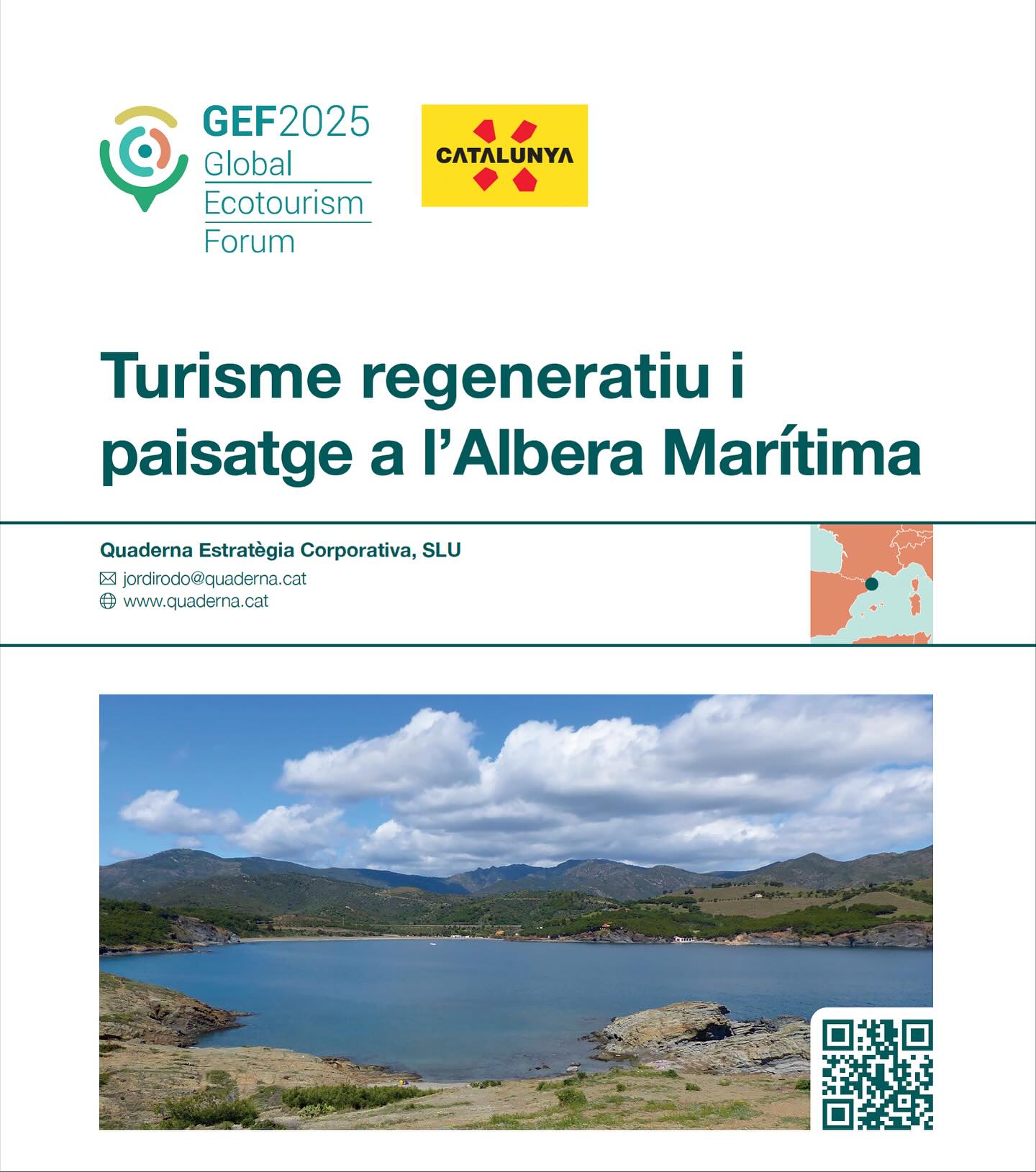 Proposta de turisme regeneratiu i paisatge a l’Albera Marítima (Quaderna)
Seleccionat com a exemple al Global Ecotourism Forum 2025.