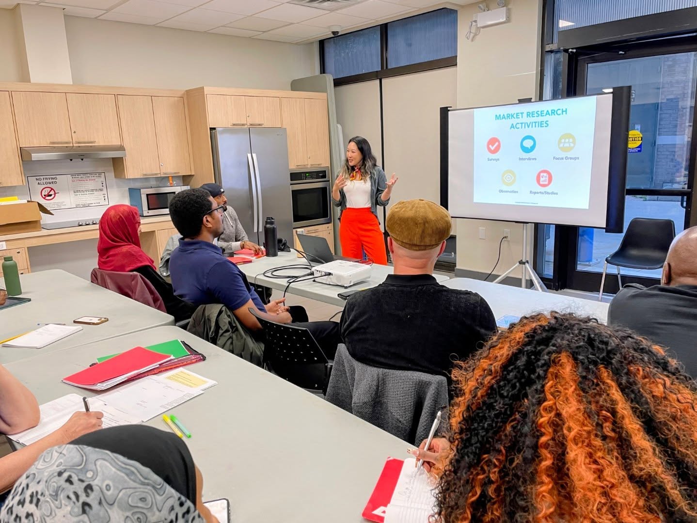 It's been wonderful to be back to work with @torontohousing again in sharing a Branding & Marketing workshop for their Be Build Brand program.
They are running a 10-week entrepreneurship program for TCHC tenants ages of 18 and up. The program is designed to support tenants in building, refining, and expanding their business.
During our workshop together, we covered topics like:
- How to create the core foundations of an authentic and impactful brand identity that resonates with diverse audiences
- To understand colour psychology, typography, and design principles through an international lens, creating a cohesive and memorable brand presence that inspires trust and drives conversions
- Setting up strong structure, process, and tools to find your marketing groove as you wear all the hats in your business so you can truly connect with your community and boost conversions
#Workshop #Speaker #Branding #Marketing #Community