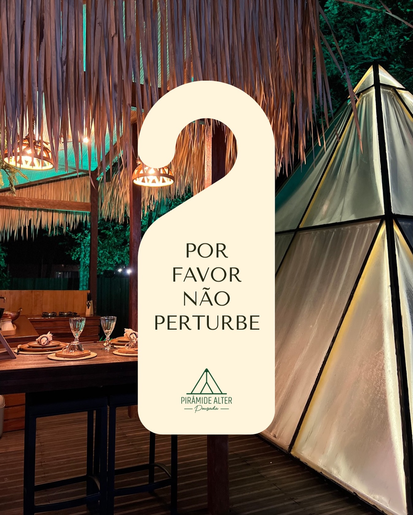 Não perturbe… a natureza está cuidando do meu descanso 🌿🍃