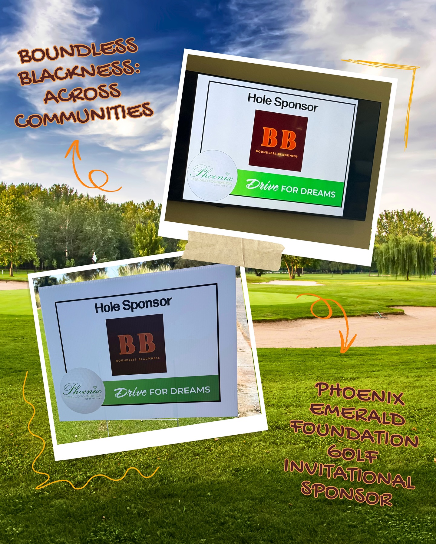 Boundless Blackness: Across Communities โจ We are grateful to have recently sponsored the Phoenix Emerald Foundationโs Drive for Dreams Golf Invitational.
Our mission remains rooted in community and impact, amplifying spaces where the power of equity and story meet.
Limitless Stories, Infinite Culture. ๐งก