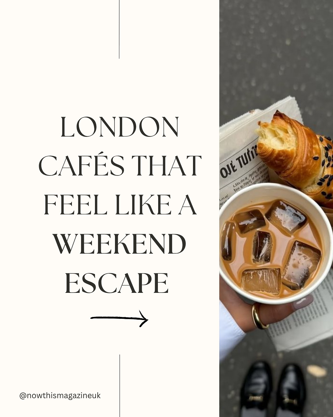 Need a little escape without leaving London? ☕
These cafés bring weekend vibes into the city, cozy corners, great coffee, and that slow Sunday feel.
Which one’s your vibe: cozy, vibrant, or hidden? 👇
#LondonCafes #LondonCoffeeGuide #LondonBrunch #HiddenLondon #CafeCulture #CoffeeLoversUK #LondonEats #WeekendInLondon #NowThisMagazineUK #LondonLifestyle #CafeHopping #LondonFoodie #AestheticCafes #LondonHiddenGems #CafeInspo #UKLifestyle #CoffeeMoments #ExploreLondon #BrunchInLondon #CityEscapes