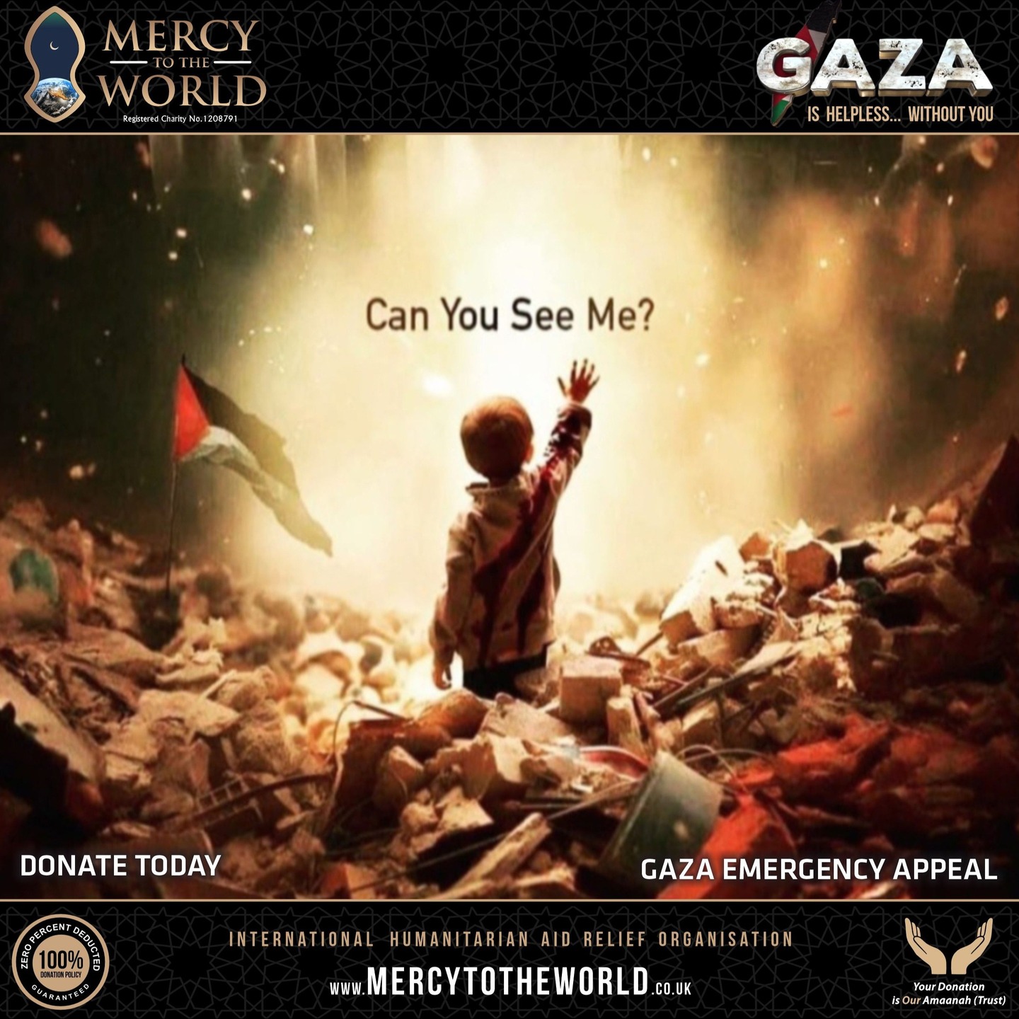 Support our #Gaza projects
https://www.mercytotheworld.co.uk/gaza-emergency-appeal