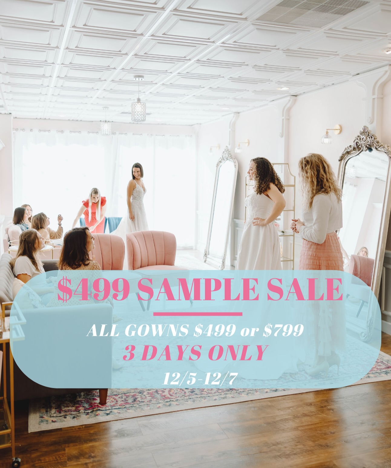 IT’S BACK!! Have you heard the news? 🥂
Our $499 sample sale is BACK this December! If you have been dreaming of finding a beautiful designer gown for less, now is your chance!! 🥰
For 3 days only, all gowns in the sale will be either $499 or $799! This event will be POPULAR and is expected to fill up soon AND have a waitlist!
For more information, head on over to the link in our bio to learn more!! 💕
#samplesale #appletonwi #wibride #wisconsinbride #weddingdressshopping #bridetobe #2026bride #2027bride