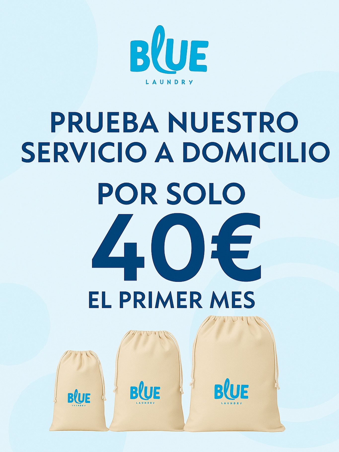 🚚🧺 ¡NUEVA PROMO de SERVICIO A DOMICILIO! 🧺🚚
¿Quieres olvidarte de la colada por completo?
Nosotros nos encargamos de todo 💙
Durante este mes puedes probar nuestro servicio de colada a domicilio por solo 40€ el primer mes 😍
(Después, tarifa habitual: 80€/mes)
Incluye:
✔️ Recogida de ropa a domicilio 🏠
✔️ Lavado, secado y doblado 🌸
✔️ Entrega limpia y lista para guardar 🧴
✔️ 1 recogida semanal 🪴
📍 Servicio disponible en Son Ferriol y alrededores
🕒 Lunes a viernes
💙 ¡Ahorra tiempo y disfruta de tu ropa siempre perfecta!
#BlueLaundry #SonFerriol #Mallorca #ServicioADomicilio #ColadaSemanal #PromoEspecial