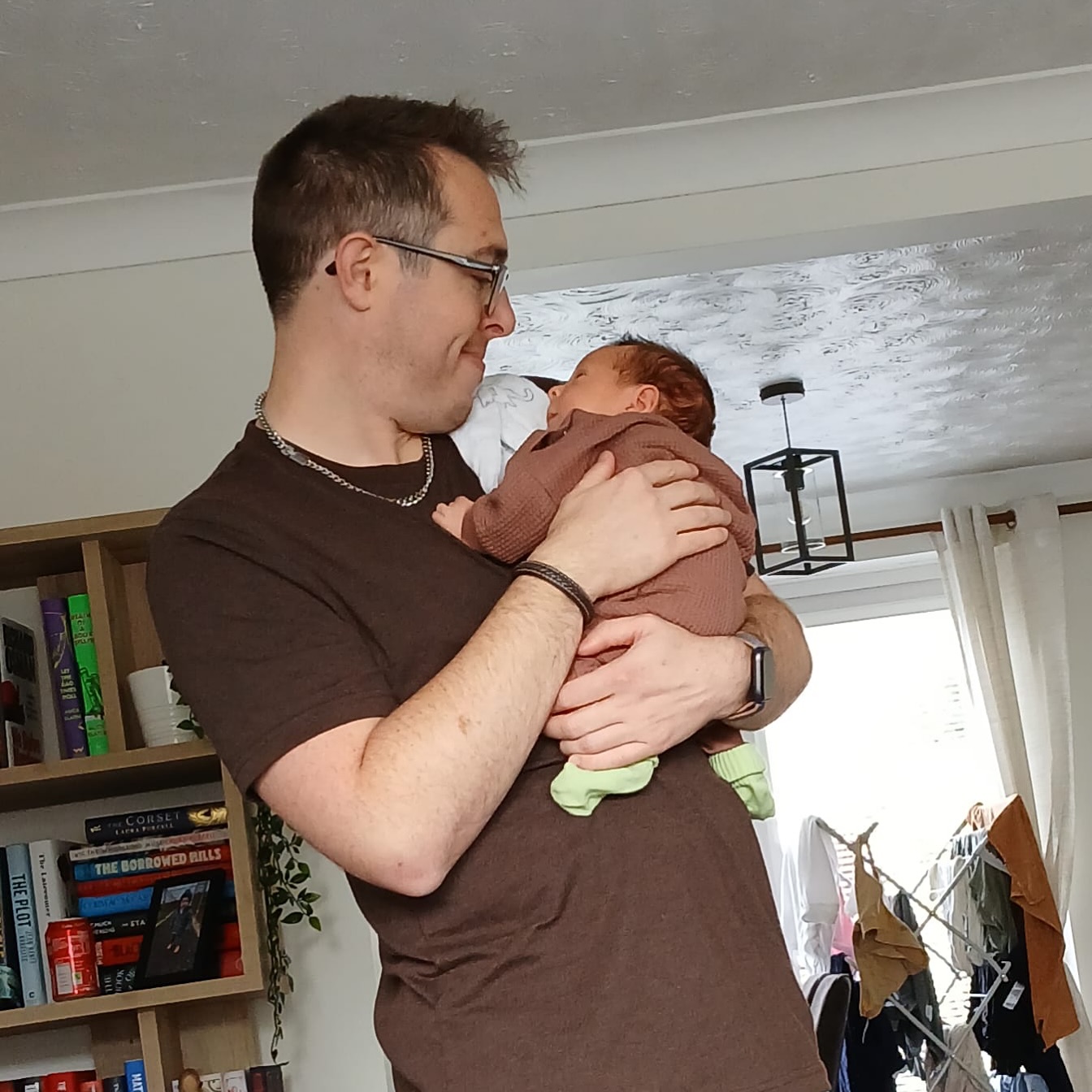 A really nice photo before Freddo probably spat up on me 💙