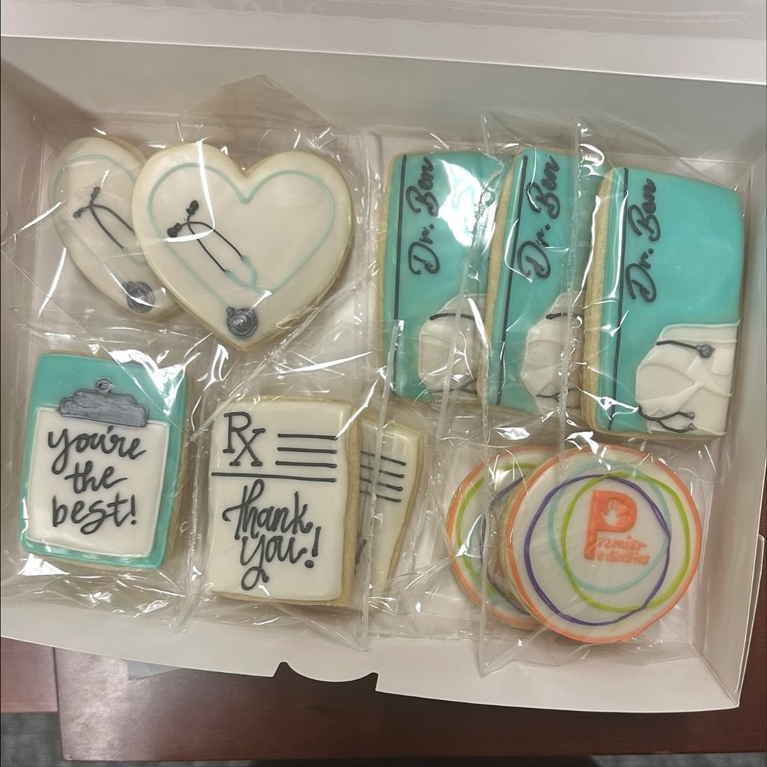 Our hearts (and taste buds) are full! 💙
One of our awesome moms surprised Dr. Ben with the cutest Premier Pediatrics cookies—and we can’t get over the detail!
Seriously, how do we get on the “cookie art” talent level?! 🍪👏
Please comment below so we can tag you and show off your sweet skills!