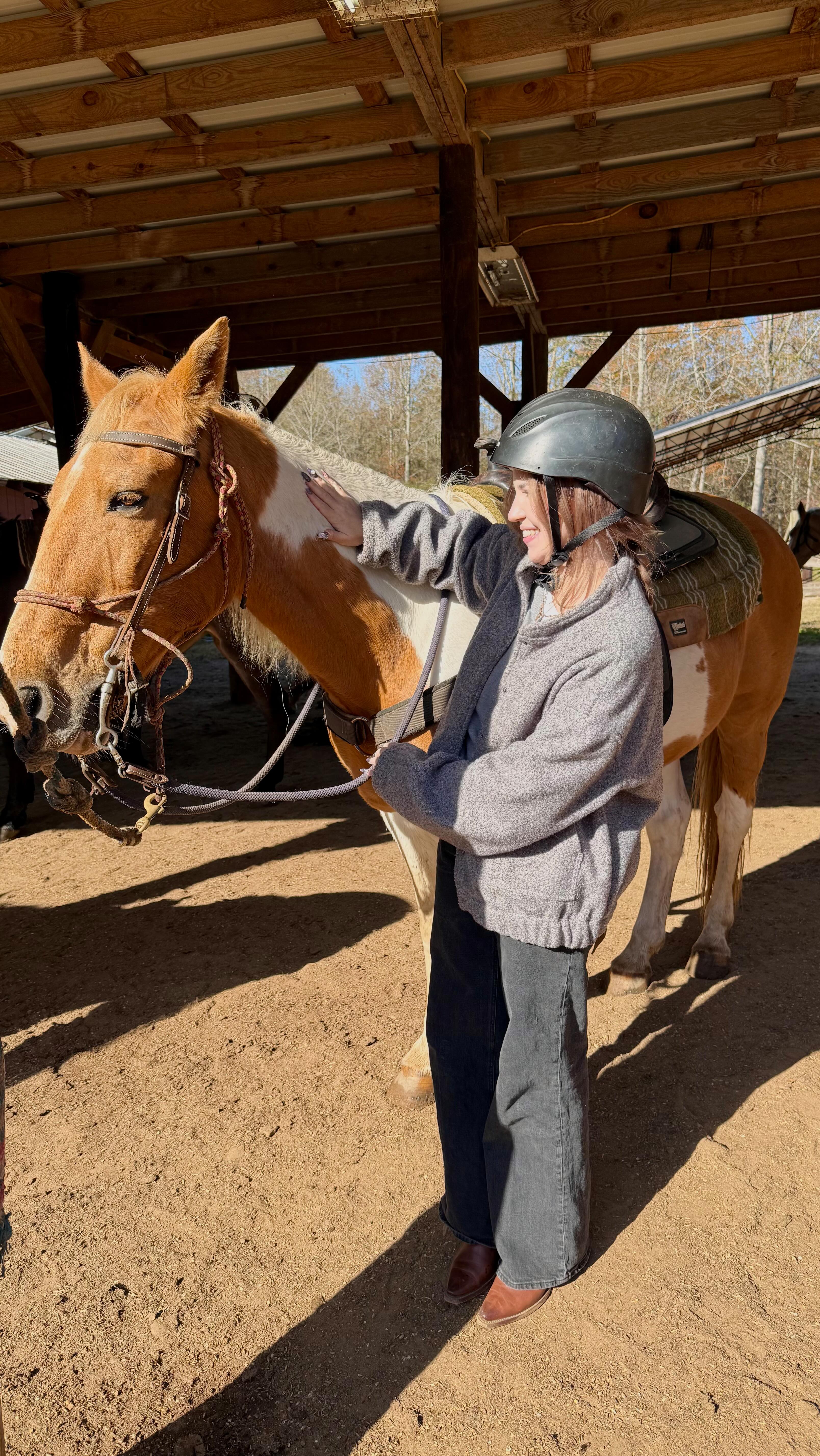 a little side (saddle) quest to get in the fall spirit 🍂🐴