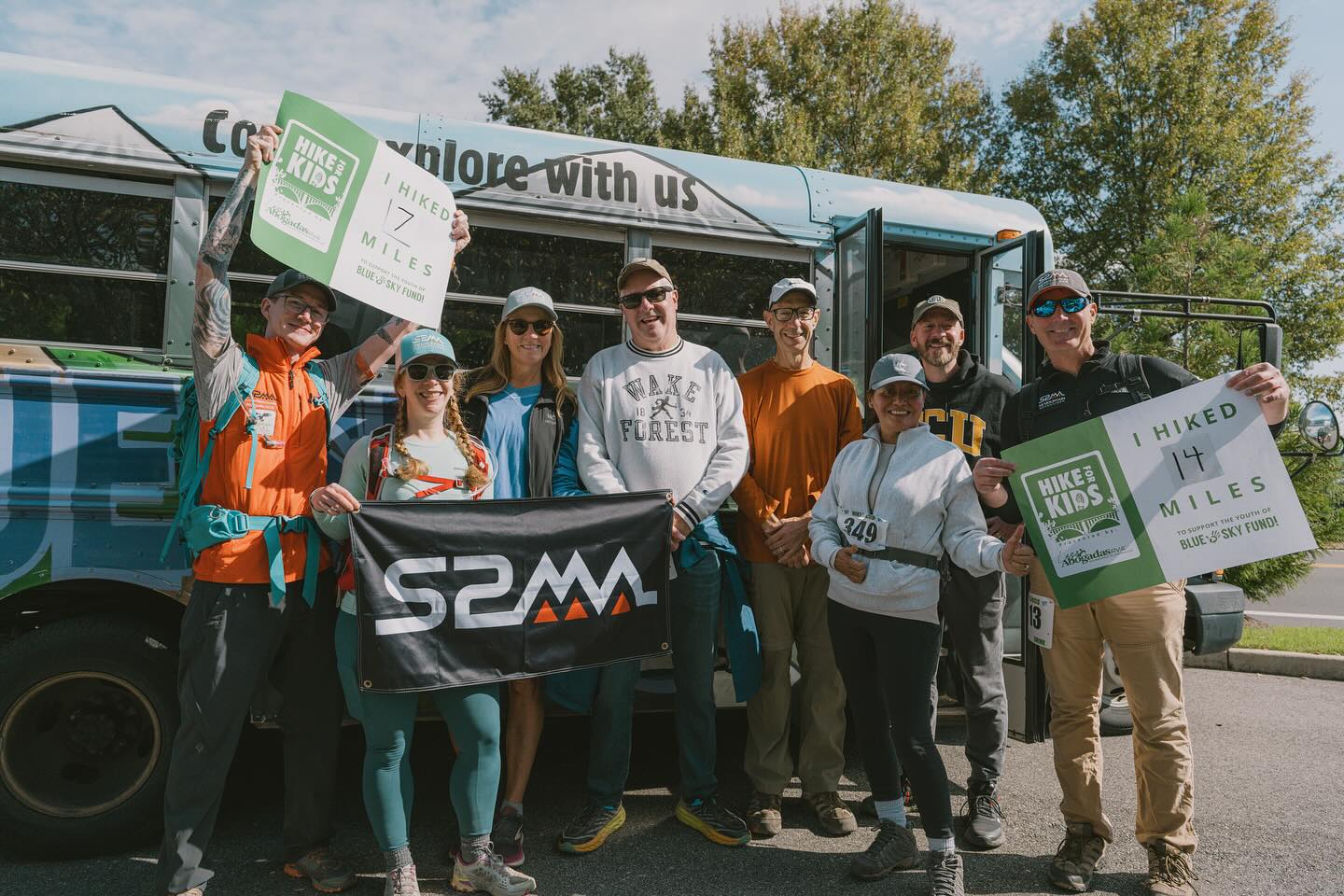 This past Saturday we had such a blast at the hike for kids with @blueskyfund as a team we helped to raise over $1000 for this fantastic cause because of our amazing folks like you. We are already looking forward to next year!