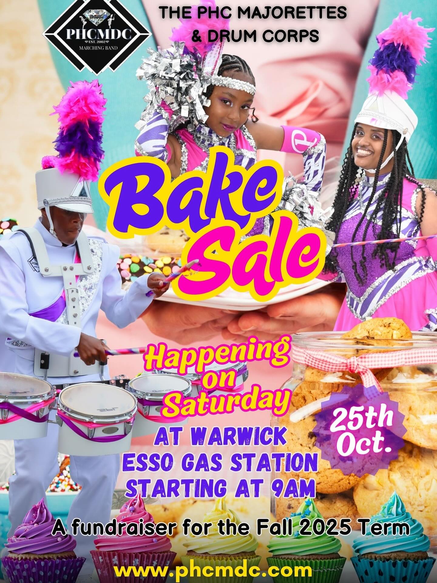 We are hosting a Bake Sale Fundraiser this Saturday at Warwick Gas Station from 9am.