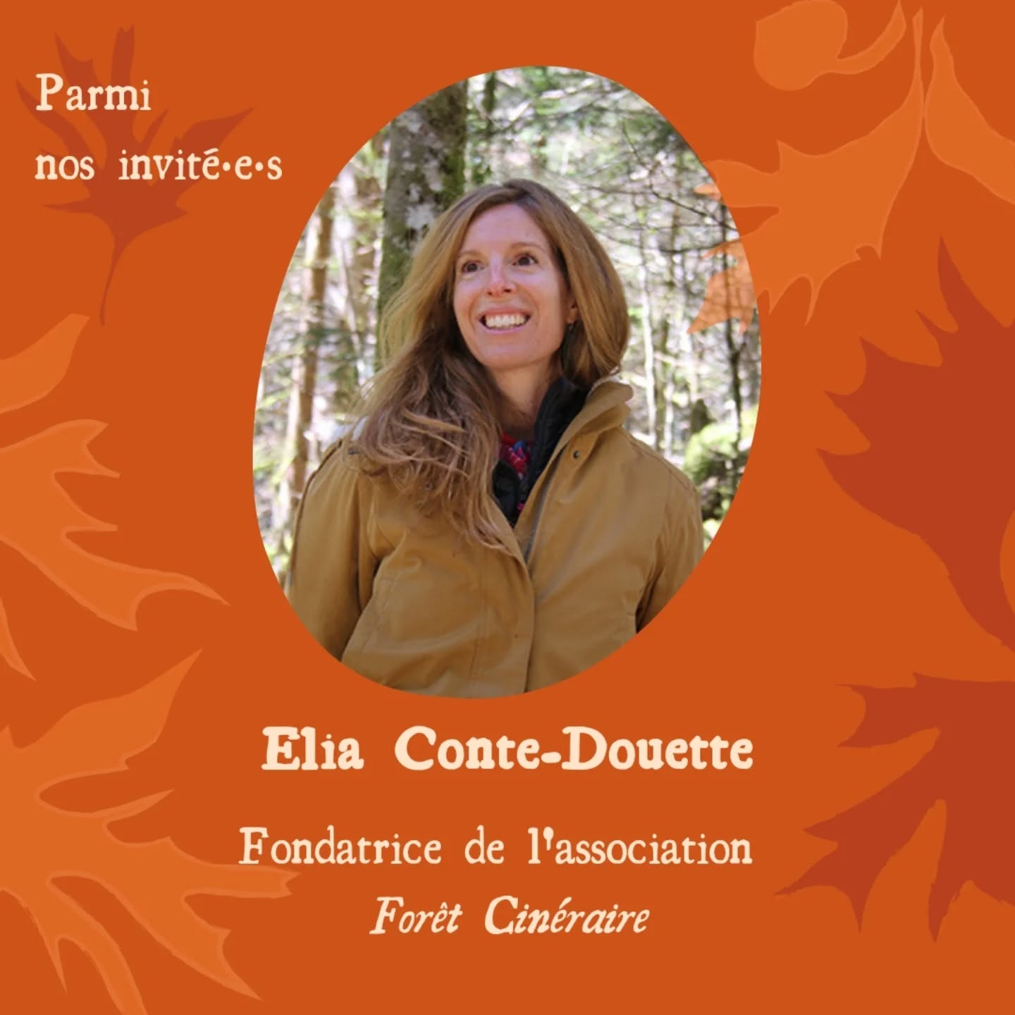 🌿🌱✨🍁💀Le festival •À la mort À la vie• ouvrira sa première édition ce vendredi 31 octobre avec une table ronde autour des forêts Cinéraires.
En présence d'Élia Conte-Douette - Fondatrice de ""Forêt Cinéraire"" - Association qui accompagne le déploiement de forêts cinéraires auprès de collectivités.
Ne ratez pas ça ! Prenez vos places dès maintenant
🎟️Rendez vous sur la billetterie
https://www.helloasso.com/associations/ad-mortem/evenements/festival-a-la-mort-a-la-vie-1
🍁Pour en savoir plus sur notre programme mortel c'est par ici !
https://www.alamort-alavie.fr/programmeagenda
(Tous les liens sont disponibles en bio)
#foret #foretcineraire #memoire #alamortalavie #festival #stfelix #automne #tableronde