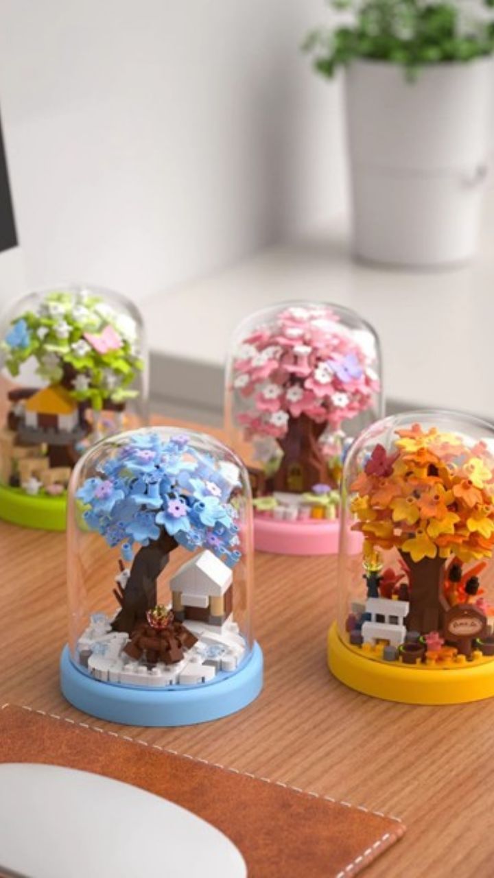 Build your own little world 🌸❄️☀️🍁
3D Puzzle Tree Collection — a set inspired by the four beautiful seasons.
🌸 Spring Blossom: soft pink blooms of new beginnings.
☀️ Summer Shine: bright, lively colors full of joy.
🍂 Autumn Glow: warm tones for cozy vibes.
❄️ Winter Frost: calm whites for peaceful charm.
Perfect for DIY lovers, decor enthusiasts, or mindful creators, these mini trees add a touch of art, color, and calm to any space.
Build it. Display it. Love it through every season.
#Mini3DTree #DIYDecor #CreativeBuilds #HomeAesthetic #PuzzleArt #FourSeasons #MindfulMoments #CuteRoomDecor #GiftIdeas #DIYFun #AestheticDecor #HomeVibes #3dbuildingblocks #amoirafinds #explore #explorepage✨