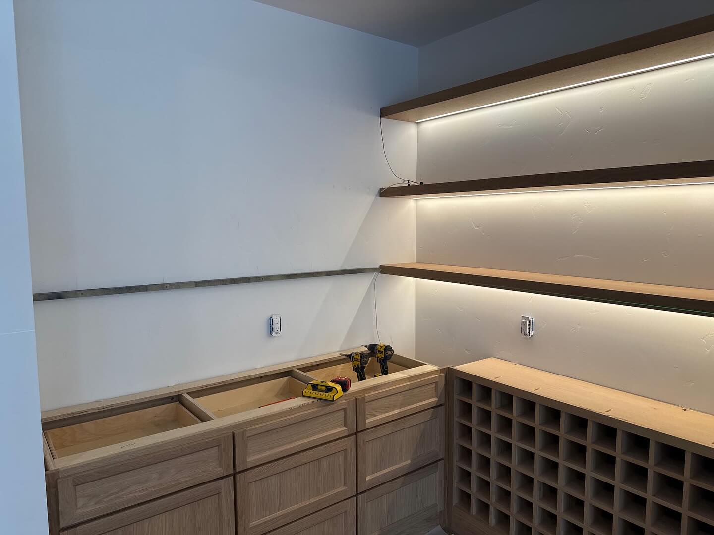 Wine Cellar #winecellar #customcabinets #bayarea