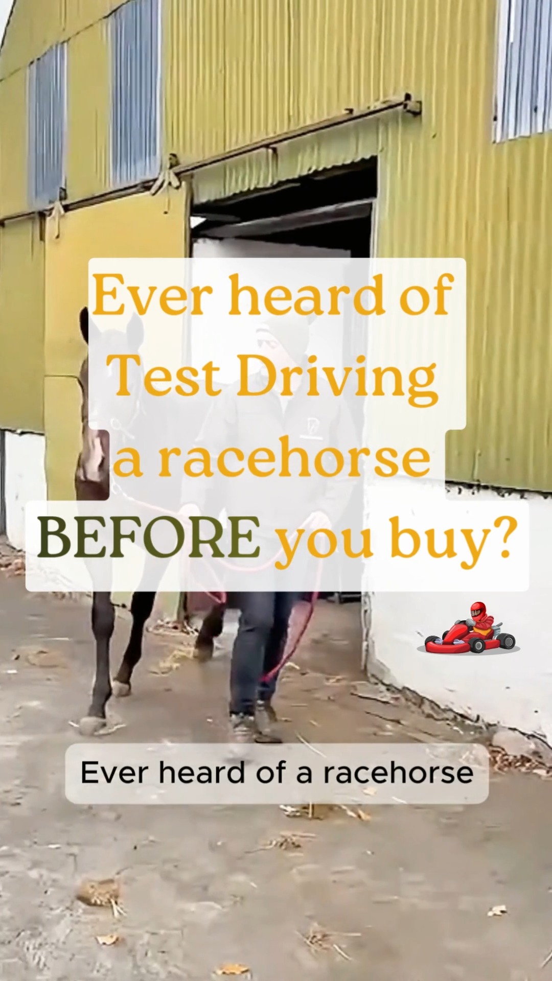 ⭕️🏎Ever heard of Test Driving a racehorse before you buy it? If you’re a breeze-up pro, keep scrolling 👋 Introducing the most exciting way to buy a racehorse - The Breeze-up sale. 2-year-old racehorses gallop a short distance to show off their speed, stride, and attitude — giving buyers a sneak peek at their potential before they ever hit the track.
💡 What's the advantage?
✅ You see them move at speed — not just standing, walking and looking pretty
✅ You get a feel for their temperament under pressure
✅ You’re buying a horse that’s already been broken and prepped and is ready to hit the track!
It’s a shortcut to the winner’s enclosure — if you know what to look for! 🇫 Follow us on our journey to the 2026 Breeze-up sales and tag who you think is the best consignor in the game! @arqana_deauville @tattersalls1766 @goffs1866 @tattersalls.ie #Breezeup #breezer #racehorse #thoroughbred #horsesofınstagram #horsepower #breezeupconsignor #breezeupsales #RacehorseSales #SalesPrep #2YOInTraining #FutureChampions #BehindTheBreeze #EquestrianLife