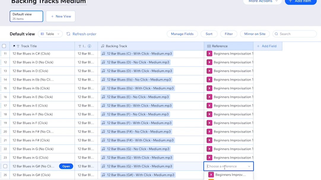 For my amazing Patrons. I am finally rolling out THE BACKING TRACKS for my Level 2's.
You heard it, bit by bit, each track that can, will have a series of backing tracks without Bass for you to practice along to at 4 different speeds, so you can start slow and work up to the full tempo.
In the next few days, the site will go live with the first tracks, and over the next few weeks/months, it will be updated with backing tracks for all of the songs.
Each of these are hand recorded in my home studio, with myself and Jim Knowler, re-creating the tracks as close to the original as possible.
In the meantime, I thought I'd add a little video of the insane amount of work that goes into getting everything up on the site for you all. This is a sneak peek at the back end of my website, showing the process of uploading all the tracks, at Medium speed, for the Beginners Improvisation Part 1 lesson. The site has been hand built by me from the start, and learning how to construct a CMS has been a mammoth task, but I'm so glad I've done this, as I would never have had the budget to get this to you all without learning.
I also have lots of new video's prepped to go into the recording phase, including the basslines to the infamous "Englishman in New York", "Stand by Me", "Moondance", "Train Kept a Rollin", more scales and a start to the 'learn to read bass music' series.
If there is anything you are dying to have covered, let me know either here, by private message or wherever you see fit!
Finally, there are also chats, tabs and notation going up over the next few weeks/months for all the old songs, so keep an eye out for these. I'll post each time I drop a new batch.
All new content will be posted (where appropriate) with full charts, tabs, notation and backing tracks.
Love to you all, and thanks again for your continued patience and support.
Keep Rockin'
The Bass Pixie xx
