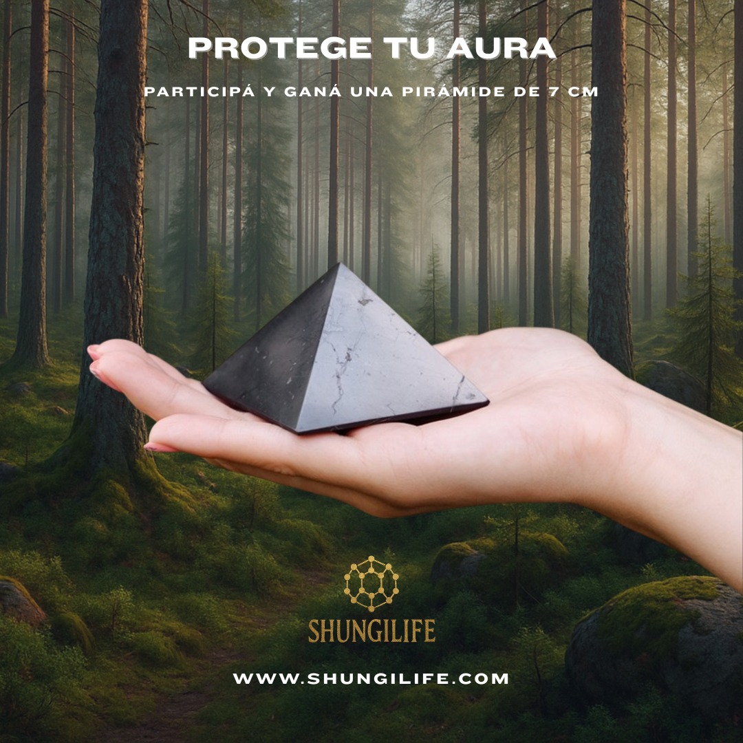 🔺 SORTEO SHUNGILIFE 🔺
Queremos llenar de calma y buena onda a tu hogar: sorteamos 1 PIRÁMIDE DE SHUNGITA (7 cm) + 2 placas de protección para celular para que las uses con tus seres queridos. 🖤🌿
La shungita viene de Karelia, es una roca ancestral con estructuras de carbono llamadas fullerenos. Mucha gente la usa como un objeto de presencia: la colocás en tu espacio, cerca de un router wifi y siente ese pequeño refugio de calma frente al ruido digital. ✨📶
Para participar:
1️⃣ Seguí @ShungiLife.
2️⃣ Dale ❤️ a este post y comentá mencionando a 2 amig@s.
3️⃣ Compartí esta publicación en tu historia y etiquetanos.
🎁 Premio: Pirámide 7 cm + 2 placas para cel (para que lleves protección a quienes elegís).
🚚 Yo me encargo del envío (envío incluido)
📣 Anunciaremos ganador por story y lo contactaremos por DM.
Entrá al mundo de ShungiLife: piezas con historia, diseño y la intención de crear rincones de calma en el día a día. Gracias por el aguante —participá y llevate un pedacito de tierra ancestral. 🌲🖤
Fecha: 5 de Noviembre (Luna Llena).
#SORTEO #Shungita #ShungiLife #ProtecciónEMF #BienestarNatural #Giveaway