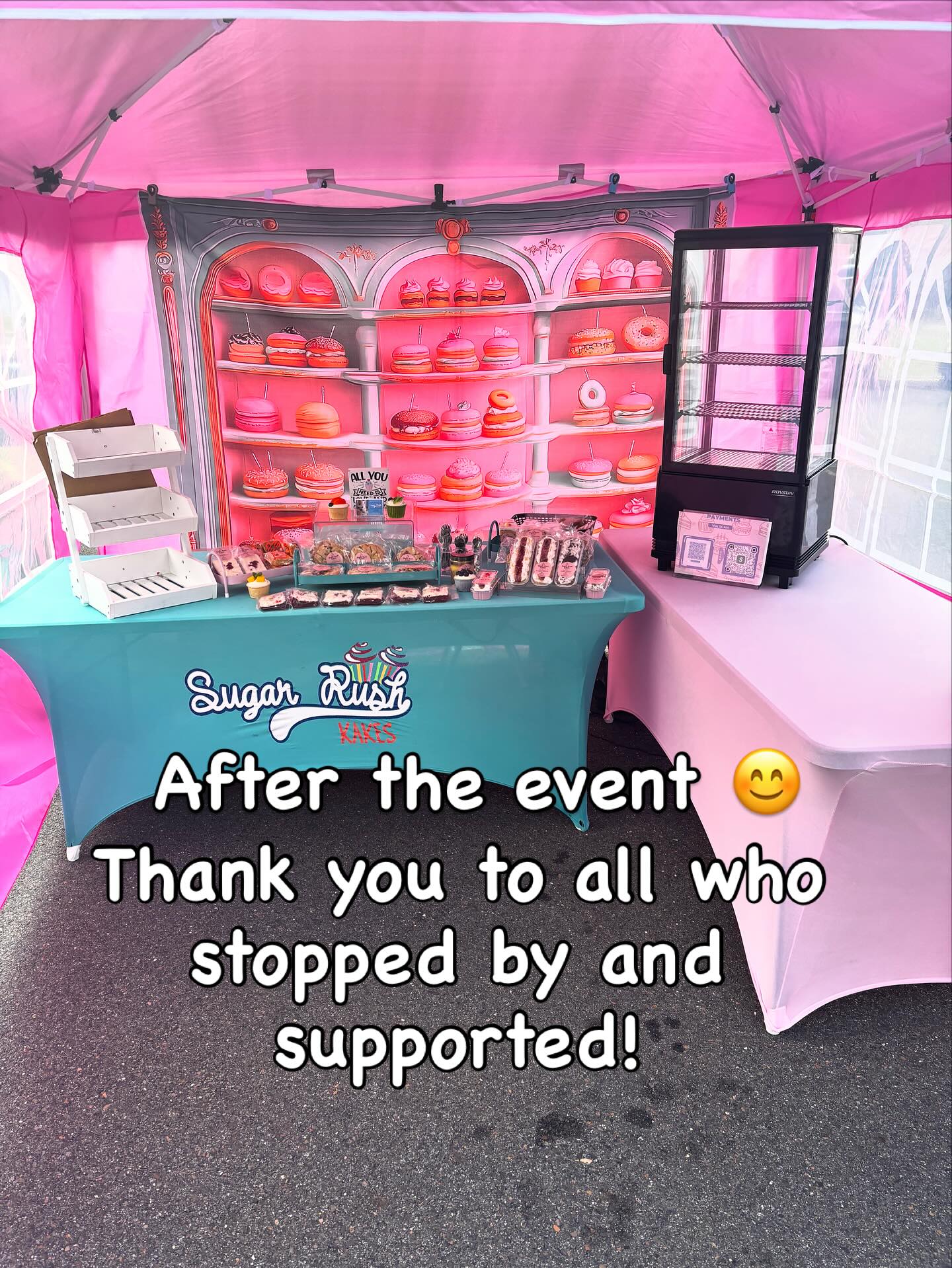 🍁 Sweet & Fun:
Still buzzing from Snyder’s Fall Fling! 🍂💖 Huge thank you to everyone who stopped by Sugar Rush Kakes — you guys made it such a sweet day! 🧁✨ Can’t wait for the next one! #SugarRushKakes #FallFling #ShopSmall