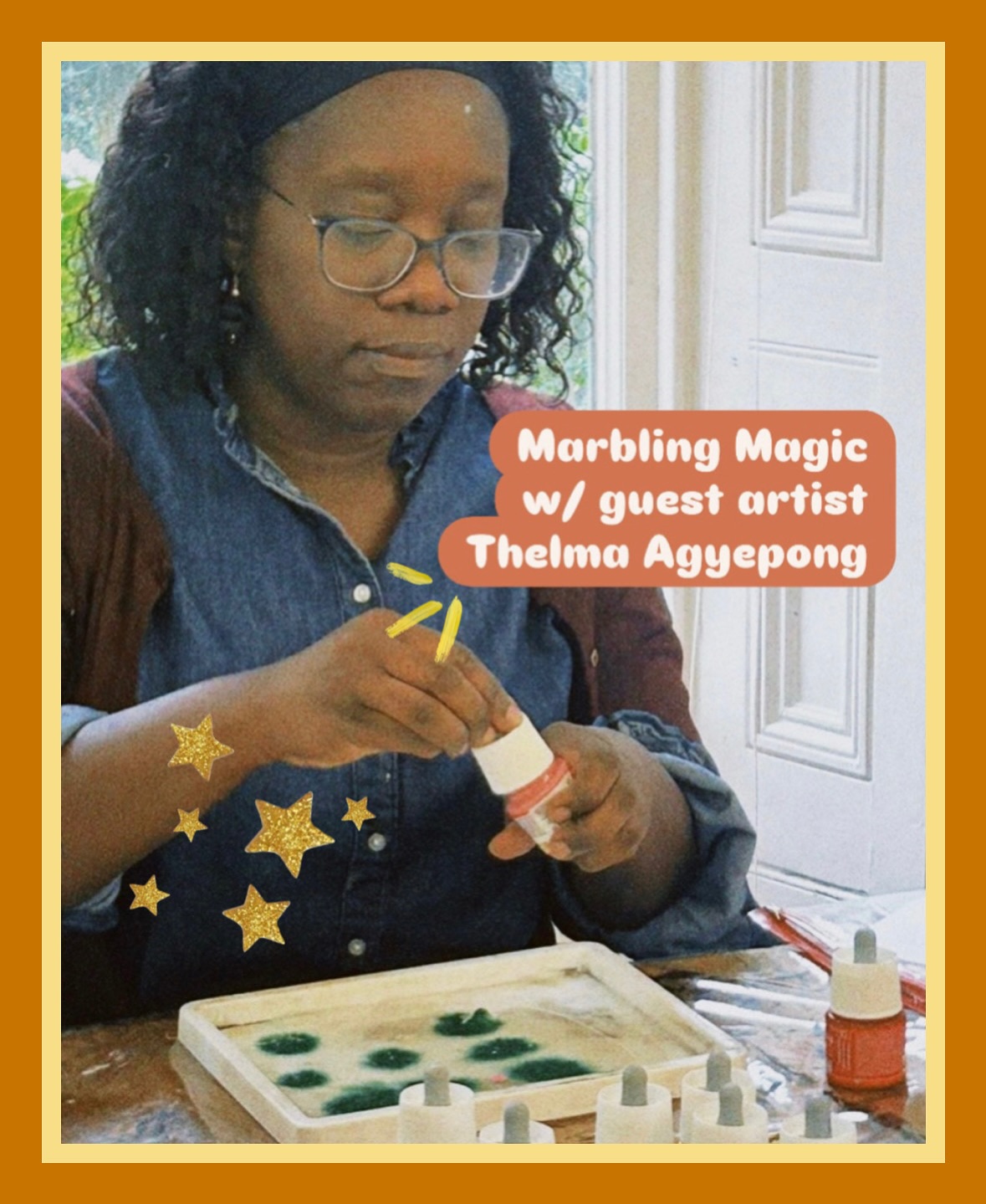 🎨✨ What an incredible session with our guest artist Thelma Agyepong — Fashion & Textile Artist and Teacher!
Students explored the art of marbling, creating beautiful swirling patterns of colour and movement. Each piece became a celebration of flow, patience, and creativity — inspired by fashion, fabric, and texture. ✨
We also worked on some really cool fashion collage pieces — we’ll be sharing those exciting outcomes next! 👗🌈💛
@enfieldonline
#rtsyart #guestartist #thelmaagyepong #marblingart #fashionart #textileart #creativekids #kidsartclass #arteducation #artforkids #artworkshop #childrensart #mixedmediaart #collageart #creativelearning #artstudio #artmakesyouhappy #northlondonmums #enfieldmums #miniartists #artisfun #enfieldlife