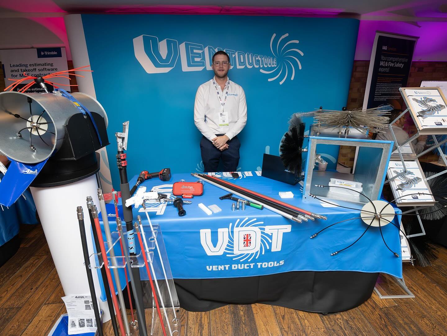 Great day last week, talking to new an current customers and showing them some new innovative kit at the BESA Group Annual Conference https://lnkd.in/dfnJhRsT
☑️: Air supply cleans.
☑️: Kitchen extract/exhaust
☑️: Laundry ducts.
☑️: L.E.V. systems.
☑️: MVHR units.
☑️: Pizza Oven Flues.
For all your duct cleaning needs, contact the expert team at VentDuctools UK.
📧: info@ventductcleaningtools.co.uk
📞: +44(0)1884 684084
📱: WhatsApp +44(0)7412 541753
💻: https://lnkd.in/dC7tDfN
#ductcleaning #extraction #facilitiesmanagement #kitchenexhaust #ventilationhygiene #ventilationcleaning #hoodcleaning #kitchenexhaustcleaning #HVACcleaning #ventilationcleaning #Lüftungsreiniger #Lüftungsservice #VDI6022 #VDI2052 #küchenabluftreinigung #lüftungsreinigung #prozessabluftreinigung #fettreinigung #BESAGroup