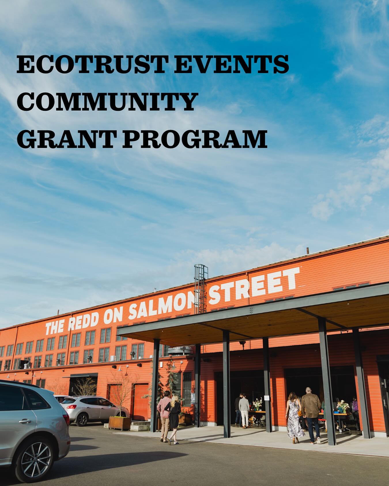 We’re excited to announce that applications are now open for the Ecotrust Events Community Grant Program!
This program supports 501c3 nonprofits and community organizations with in-kind venue space to help bring meaningful, community-centered events to life.
✨ Cycle 1: For events taking place January–June 2026 — applications open today, November 1, 2025
✨ Cycle 2: For events taking place July–December 2026 — applications open May 2026
We prioritize organizations led by and serving communities of color, working together to create spaces that celebrate equity and belonging.
Learn more about eligibility from our FAQ sheet and apply via the link in our bio. 💚