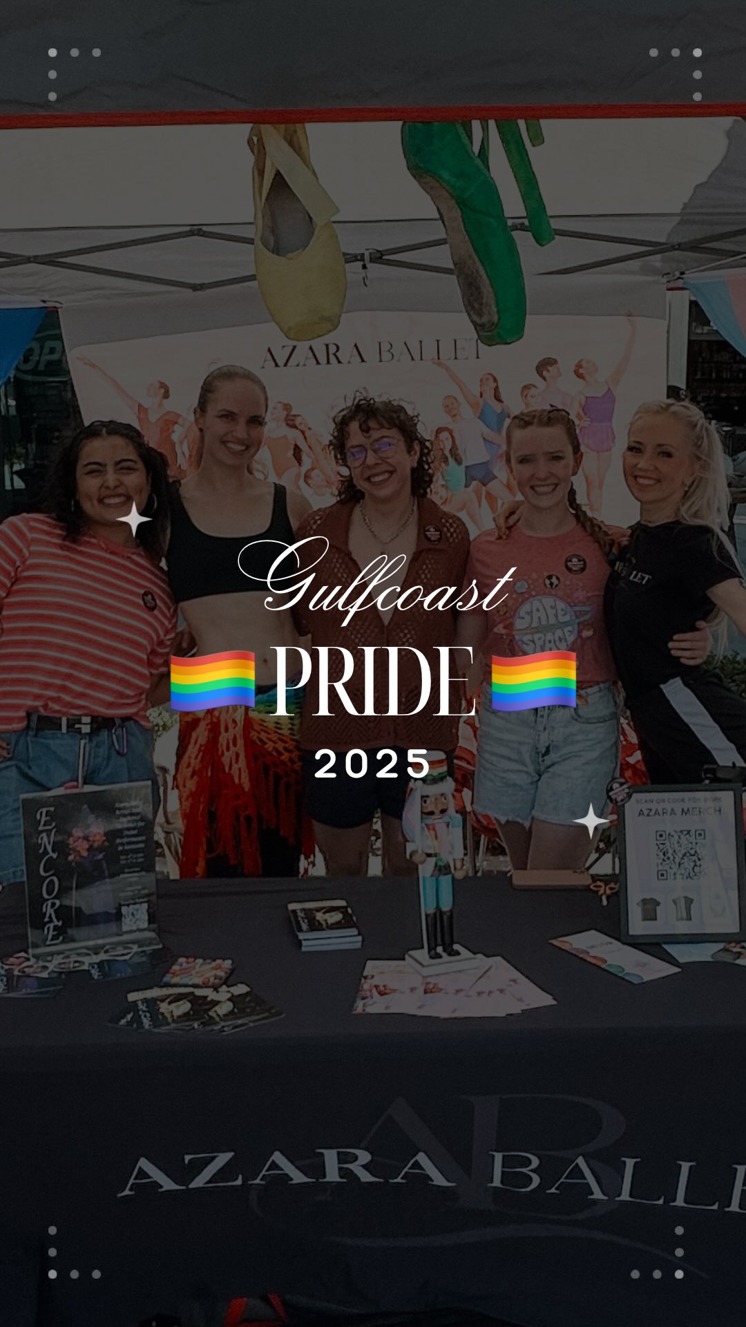 Azara Ballet x Gulfcoast Pride 2025 @projectpridesrq #gay #bi #queer #trans #nonbinary #lgbtq #ballet
