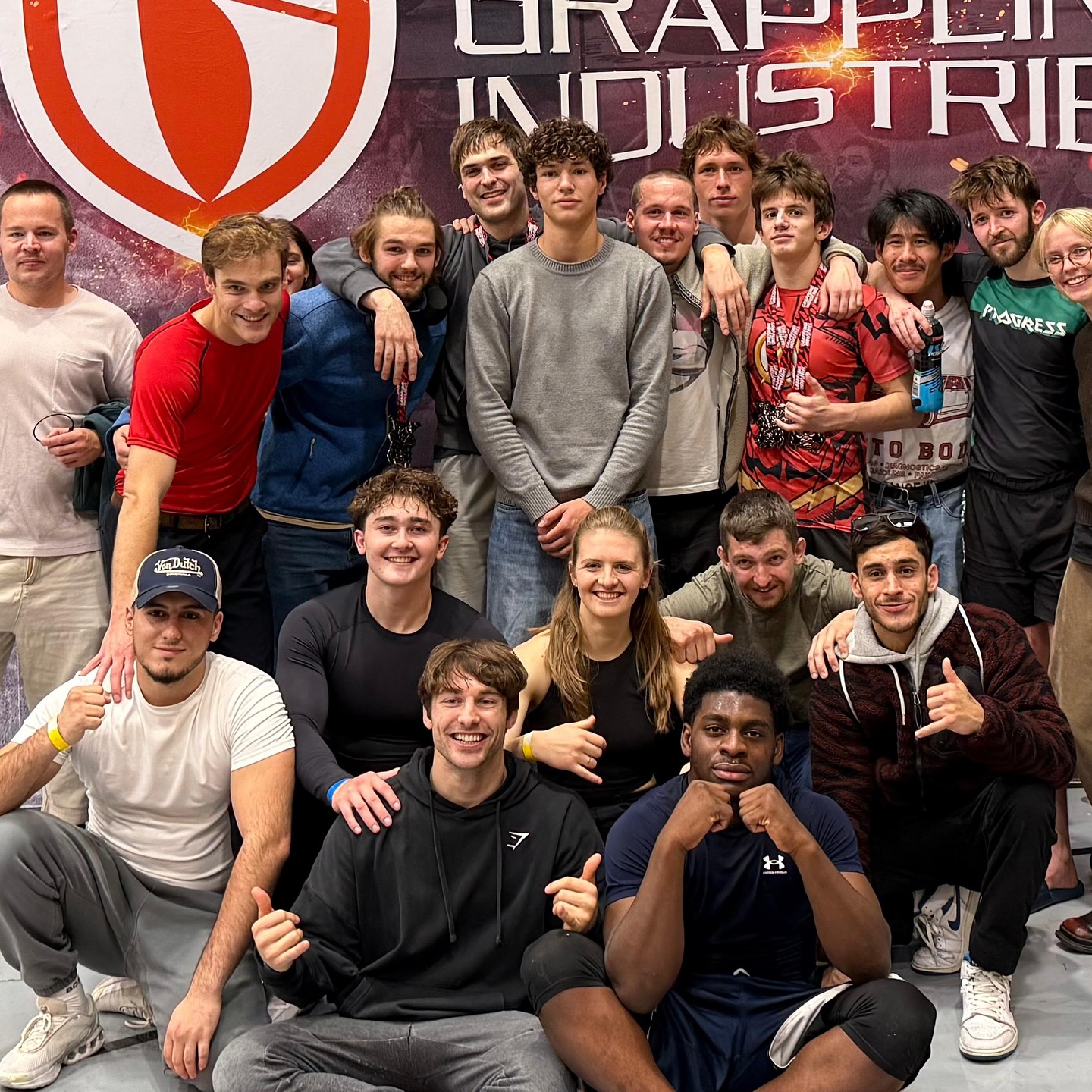 The squad 🐆🦐🐛🐒🐥🦍 is getting stronger and stronger at the Grappling Ind. Championships 🏆🥇.
Great work!!!