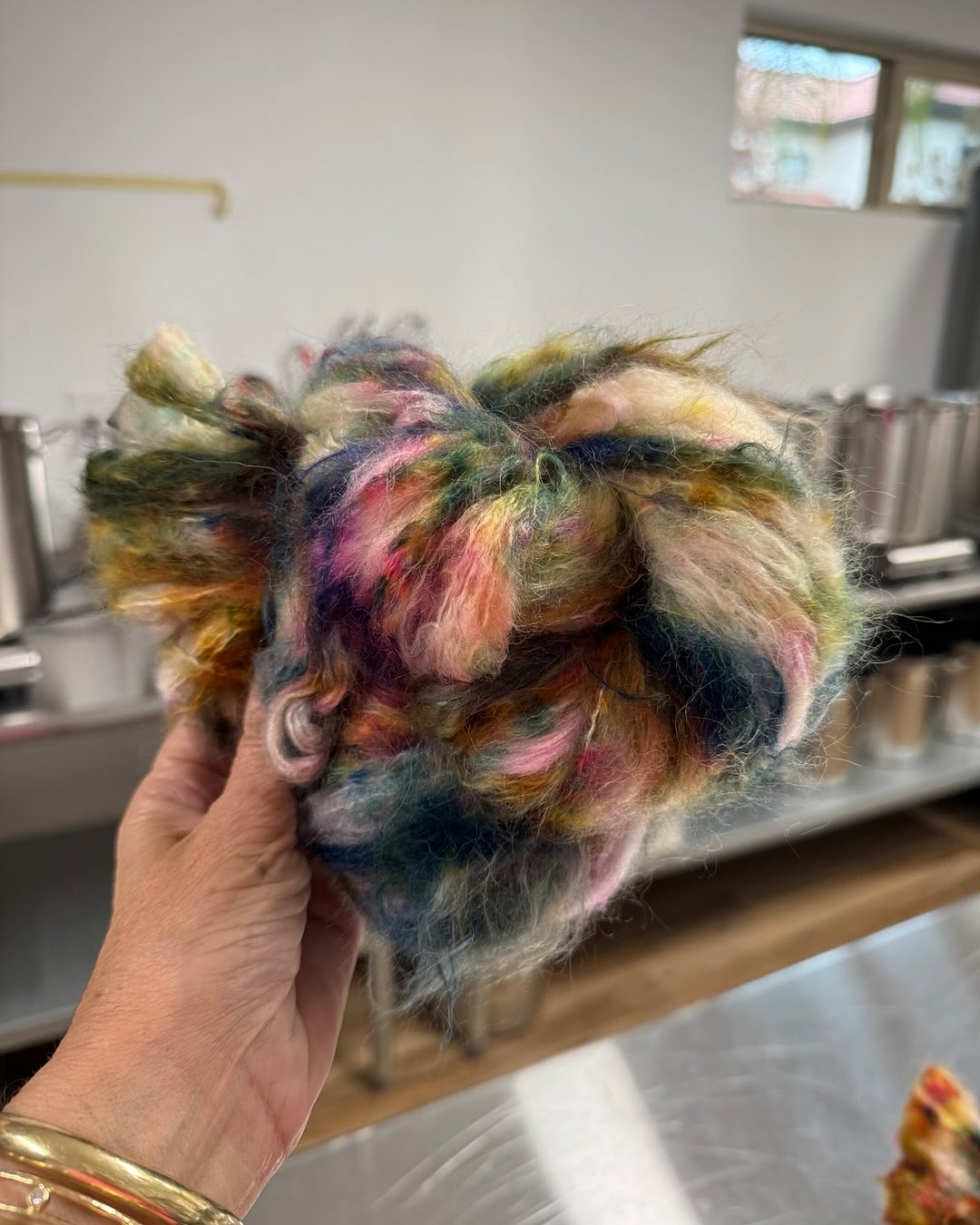It’s a new day here at Adarah Fiber Art💖 This new day brings my new love “Fairy Forest” …. She is so pretty😍🥰😍