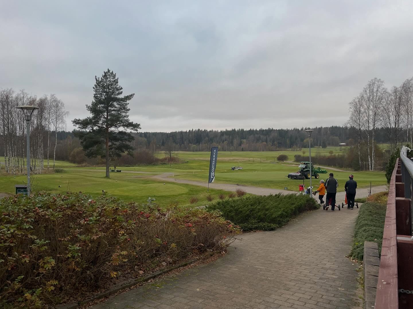 Aamupäivän tilanne. +4 C