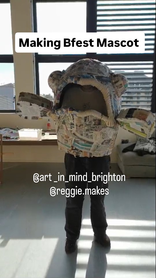 Well done Reggie!
Young person from Art in Mind for making Bfest Mascot Skate Fish
More to be revealed on tomorrow and saturday
#bfesr2025 #artinmind #byc #youthart #youthartscollective #mentalhealthawareness #3dart #creativearttherapy