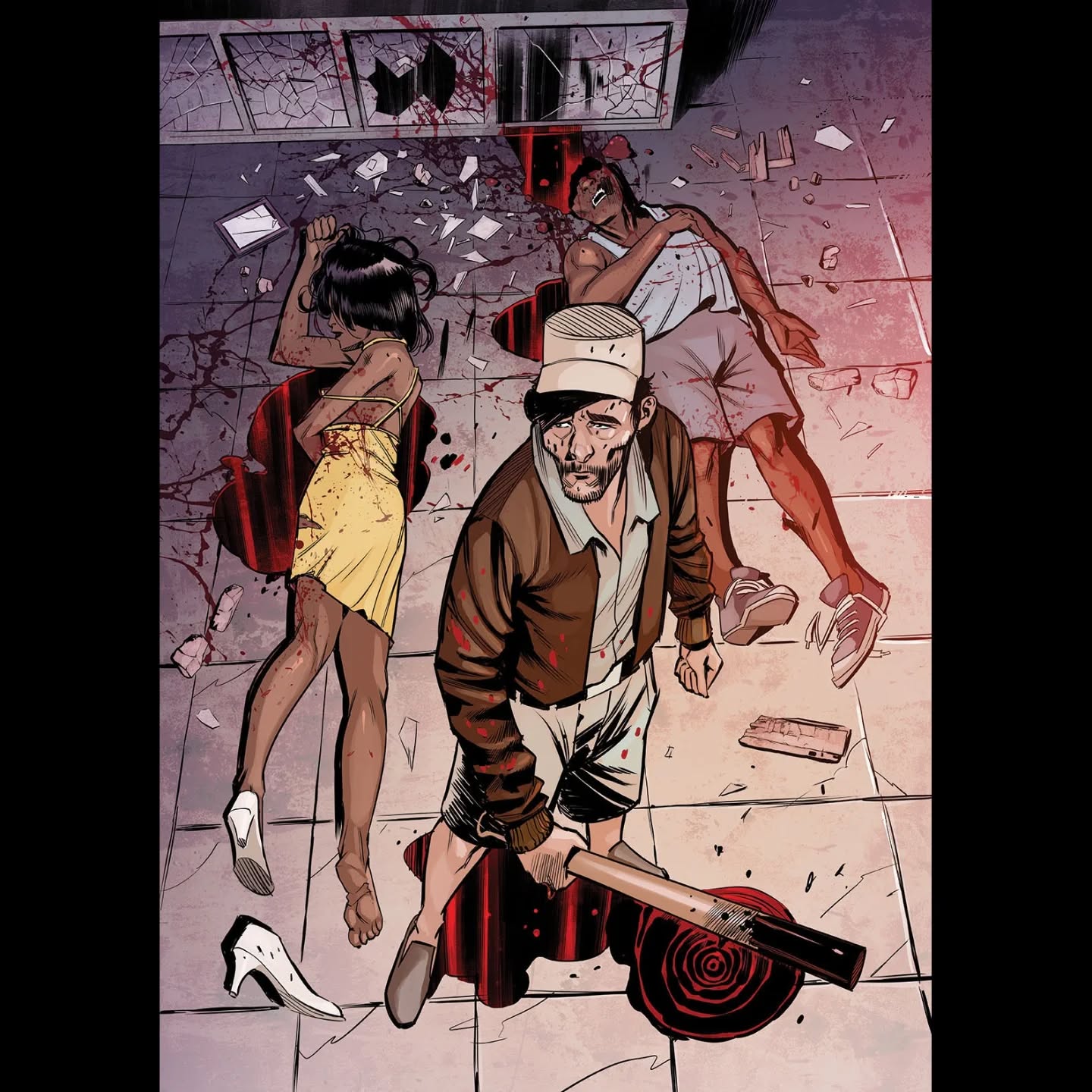 🎬 Giochi Pericolosi
Quest’anno sarò al @luccacomicsandgames ospite della @mirage_comics_official , a firmare le copie di Hollywood Horror Stories - Giochi Pericolosi!
Un progetto speciale con la leggenda @johnromitajr testi di @fmarcantonini e @marcello_bondi_sceneggiatore , i miei disegni, colorati magistralmente da @rubencurtocolorist e @ouzelrs
Vi lascio uno sneak peek con la tavola centrale del volume 👀
📍 Mi trovate il 2 novembre allo stand Mirage a firmare copie (ma anche l’1 in giro per Lucca).
Se siete nei paraggi, birra e risate in Piazza dell’Anfiteatro 🍻
.
.
.
.
.
.
.
.
.
.
.
.
.
#LuccaComics #HollywoodHorrorStories #MirageComics #JohnRomitaJr #ComicsArtist #AndreaErrico #FumettoItaliano
---