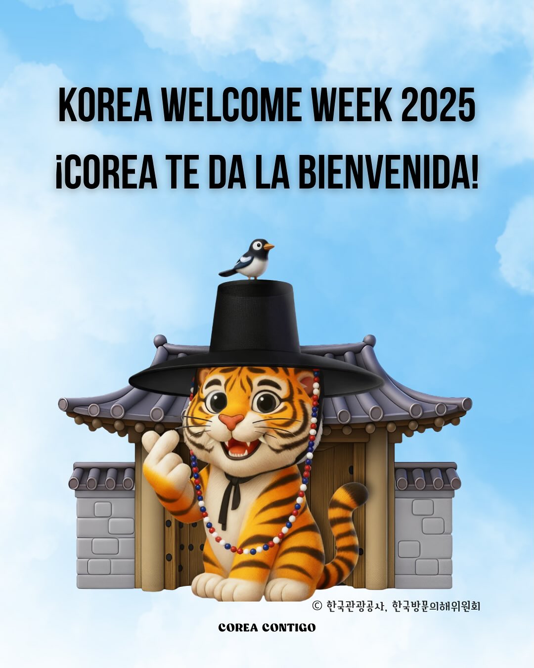 ✨🇰🇷 Korea Welcome Week 2025 — ¡Corea te da la bienvenida!
Del 23 de octubre al 9 de noviembre de 2025, Corea celebrará la Semana de Bienvenida para turistas internacionales, coincidiendo con la temporada alta de viajes y la Cumbre APEC 2025 🌏🤝
Durante este periodo, el Ministerio de Cultura, Deporte y Turismo y el Comité Visit Korea ofrecerán actividades especiales en puntos clave de llegada:
✈️ Incheon, Gimpo, Gimhae y Jeju
🚄 Estación de Gyeongju
🛳️ Puerto de Busan
🎁 ¿Qué podrás disfrutar?
🔸 Stands de Bienvenida
Participa en mini experiencias culturales, prueba accesorios tradicionales y toma fotos con temática de arte folclórico coreano.
🔸 Asistencia multilingüe + info útil
Consejos sobre transporte, gastronomía, compras, atracciones y eventos — con apoyo en varios idiomas.
🔸 Descuentos exclusivos
En la web oficial podrás descargar cupones para atracciones como:
🎢 Lotte World
🦈 Lotte Aquarium
🌆 Seoul Sky (Lotte World Tower)
🐼 Everland
…además de otros espacios turísticos, culturales y de entretenimiento.
🎒✨ Lo más destacado: el Pack de Bienvenida
Un detalle especial para que disfrutes Corea al máximo:
✅ Tarjeta de Bienvenida con info turística + QR multilingüe
💸 Cupones y vouchers para usar en shopping, alojamiento, restaurantes, K-Beauty, telecomunicaciones y más
🚆 T-money (tarjeta de transporte) incluida en algunos stands
🎁 Souvenirs con esencia coreana
🧴 Regalos especiales (snacks coreanos, productos K-Beauty o artículos de edición limitada, según evento)
📍 Si visitas Corea en esas fechas, aprovecha los beneficios de la Korea Welcome Week y disfruta de un viaje más completo, divertido y lleno de experiencias culturales únicas. 💙
🔗 Más info + cupones:
koreawelcomeweek.com/eng
#corea #coreadelsur #viajeacorea #turismoencorea #tourenespañol #koreawelcomeweek #apec2025 #gyeongju #visitacorea #coreacontigo #coreacontigotour #viajerosporasia #kculture #여행 #한국 #환영주간
