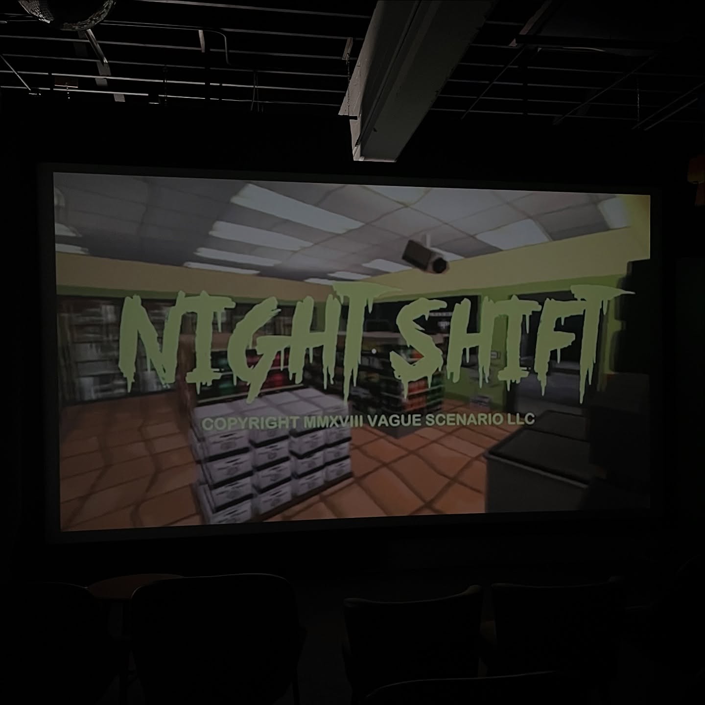 So excited to be screening @puppetcombovideo Night Shift at @slabcinema Arthouse at @bluestarartscomplex in @southtownsatx tonight!
