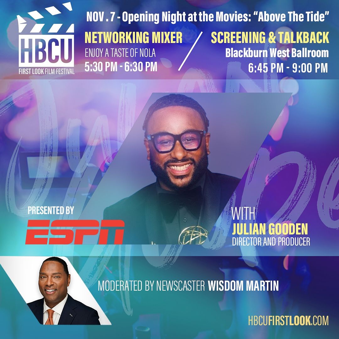 Twenty years later, the story still echoes. 🎺
More than a film — it’s a story of survival, strength, and the power to rebuild. Join us for a networking mixer, followed by a screening with our partners at ESPN (@espne60) of Julian Gooden’s (@juliangoodenfilms) film: Above the Tide. Featuring a talkback moderated by our friend and Newscaster, Wisdom Martin (@wisdommartintveee) where they discuss what it means to rebuild, reconnect, and rise after Hurricane Katrina and the journey of telling this story.
Click the link in our bio for tix. 🎟✨