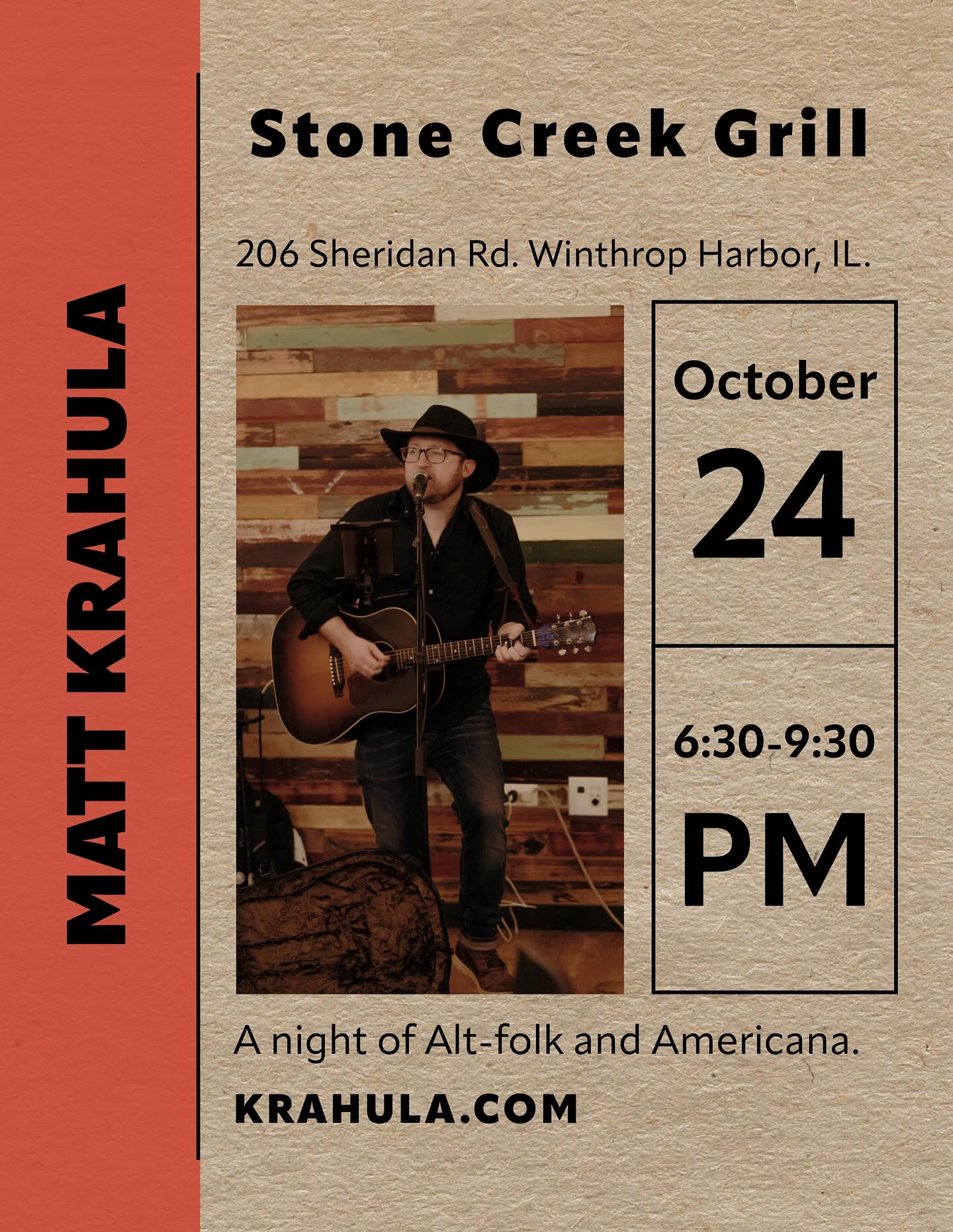 Excited to make my debut tonight at Stone Creek Grill in Winthrop Harbor! Hope to see you all there.
#winthropharbor #stonecreekgrill #chillinois #illinois #midwest #midwestisbest #midwestmusician #friday #altfolk #americana #singersongwriter #songwriter #giglife #supportlocal #dıy