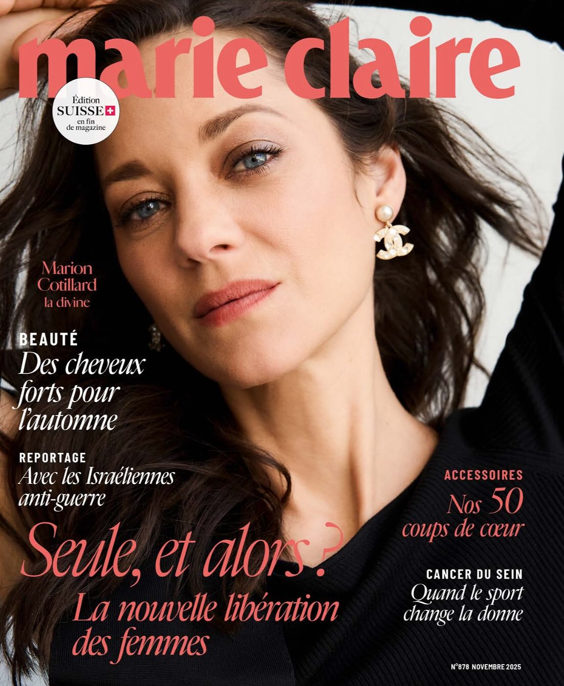 Noël avant Noël. Un grand merci à toute l’équipe de @marieclairesuisse pour ces belles mentions! C’est incroyable ! Merci. En plus avec Marion Cotillard sur la couverture ! Mon dieu. Elle est brillante (on l’aime beaucoup dans la nouvelle série The Morning Show). Merci aussi de la part de @Swissline et @Cherituelle !✨🤍
#pr #joiallerie #beauty