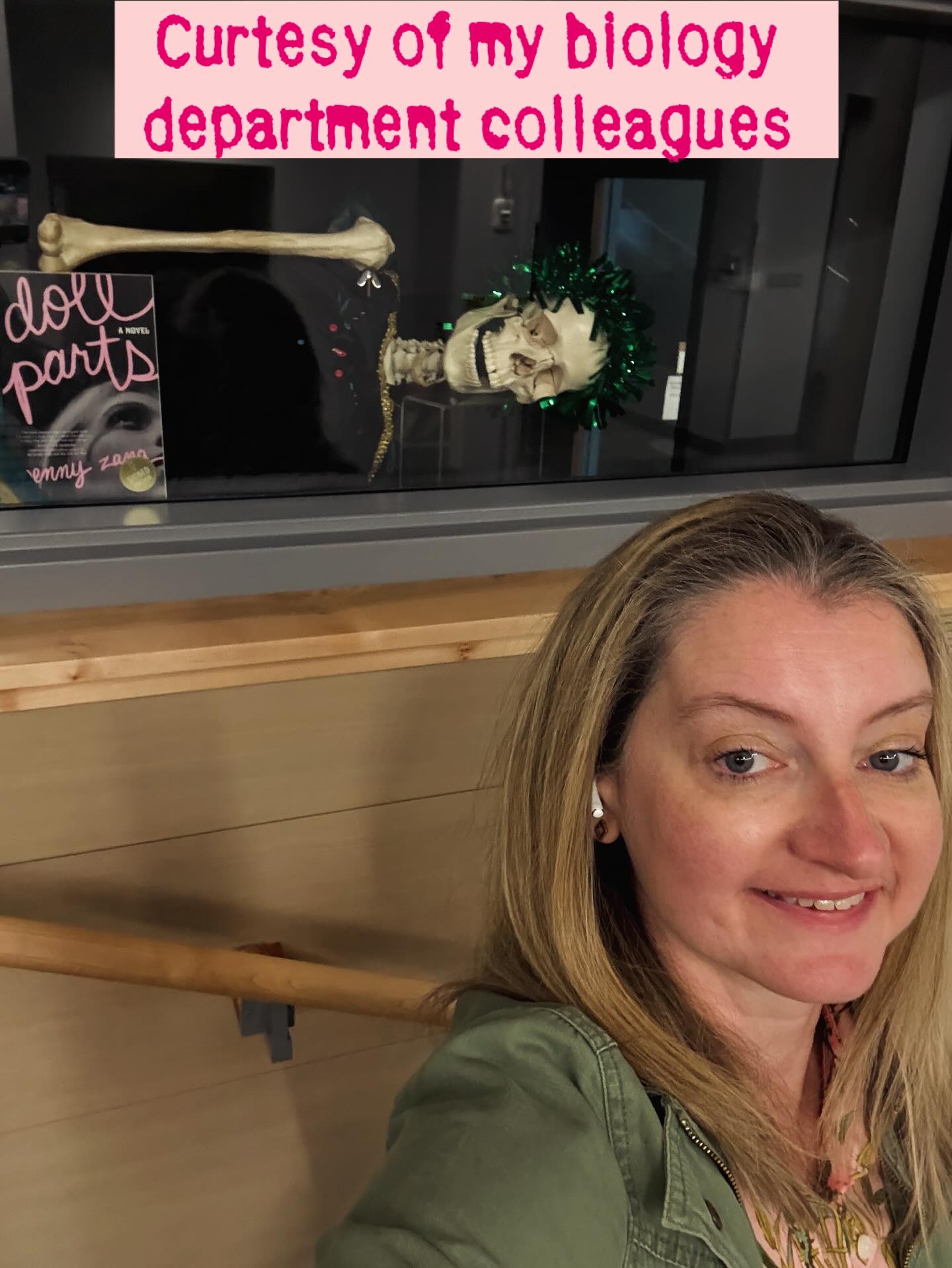 Happy Friday from my skeleton friend. I’m headed to the Crozet Book Fest this weekend with @bluebirdandco —Let me know if you’ll be there!
#5amwritersclub #dollpartsbook #crozetbookfest #writingcommunity #crozetvirginia