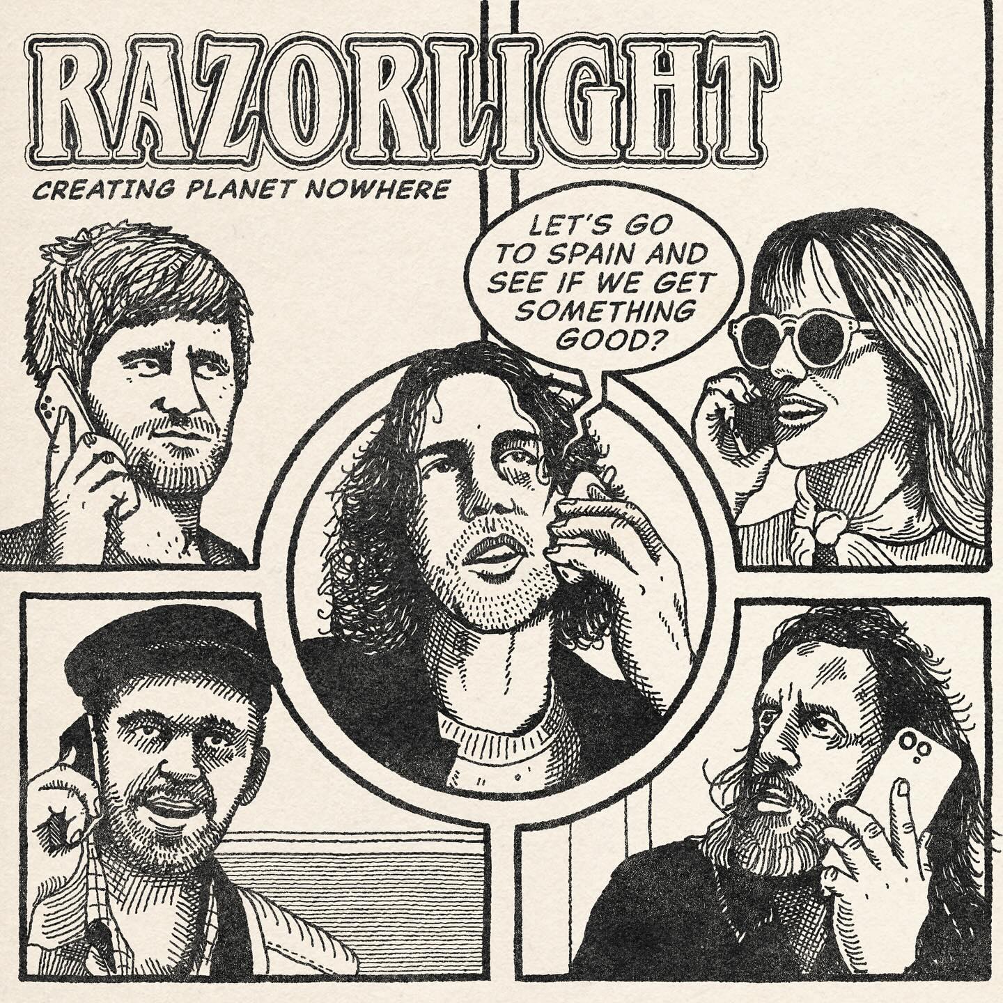 Here’s the story comic book version of how we created our album ‘Planet Nowhere’
✍️ @cameronjlwest