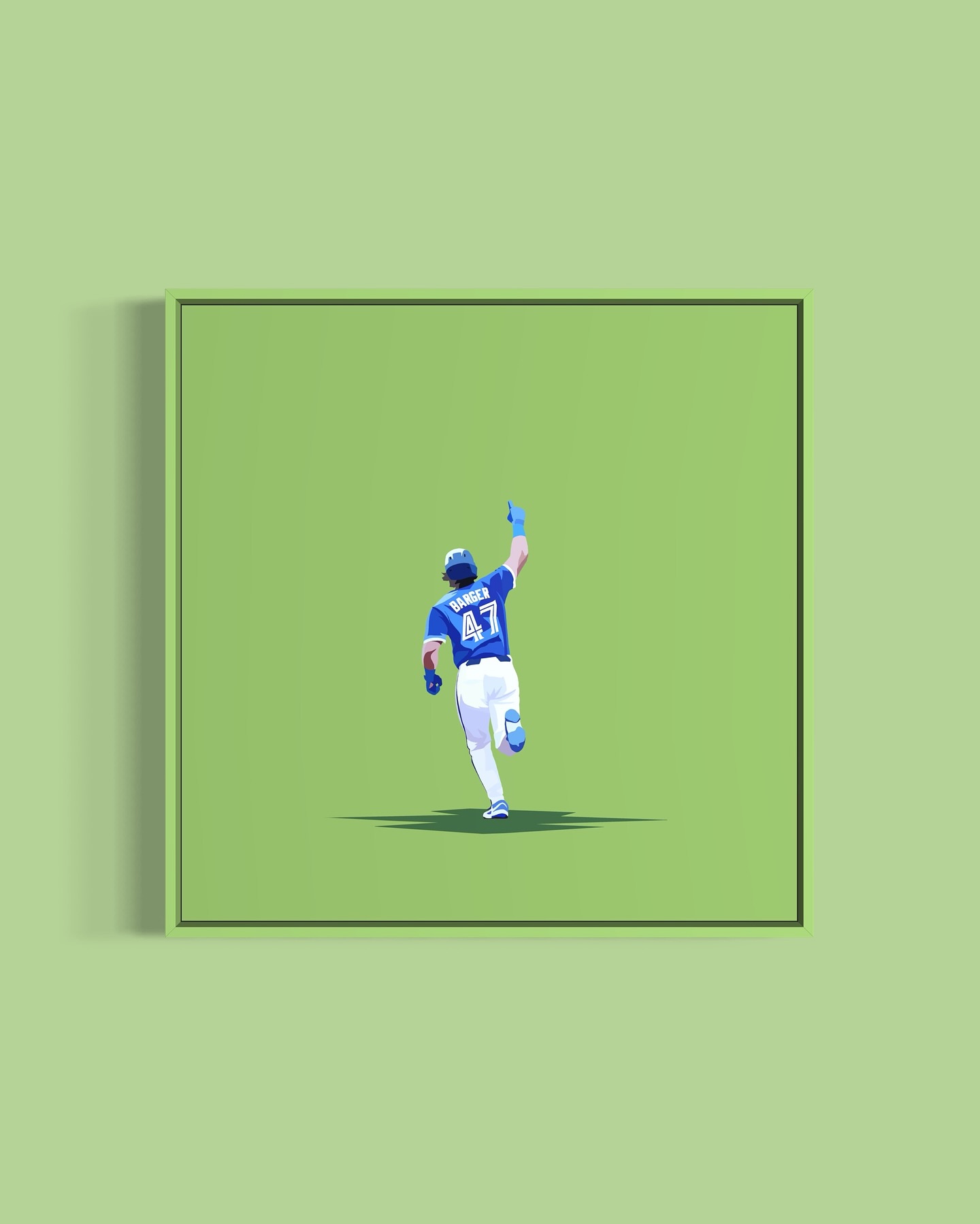 Buckle up…
Game 4 starts tonight, after an amazing 18 inning Game 3 yesterday!
While I watched on, I worked on this digital piece of @bluejays #47 @addisonbarger
Fingers crossed for tonight 🤞🏻