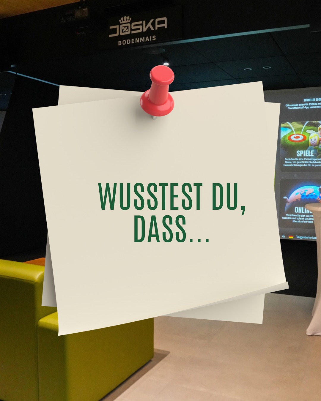 Buche jetzt dein Event bei uns in der Rusel-Arena!⛳️