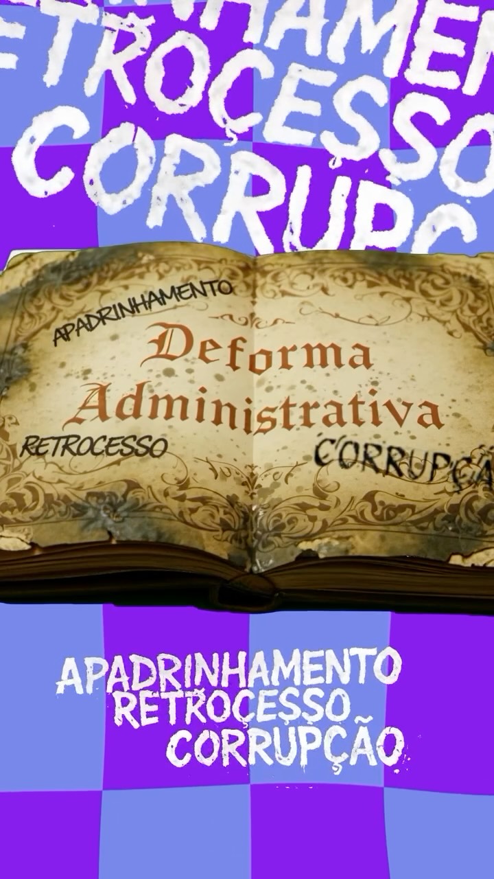 O que você sabe sobre reforma administrativa? 🤔
Se a sua resposta foi pouco ou nada, isso não é culpa sua e esse vídeo vai te ajudar a entender os riscos dessa proposta de Reforma Adminsitrativa que estão falando nos noticiários.
APADRINHAMENTO, RETROCESSO, FUNCIONÁRIO FANTASMA...se você acha tudo isso ruim, informe-se melhor e não se deixe enganar pelo discurso de que o serviço público é o grande obstáculo ao progresso e inimigo da população.
⚠️⚠️ Só cai no golpe quem não se informa! Essa REFORMA, só DEFORMA! ⚠️⚠️
Saiba mais sobre a reforma administrativa em https://www.notasdovladimir.com.br.
>> TODOS juntos contra à reforma administrativa! Compartilhe esse vídeo nas suas redes sociais e ajude a espalhar essas informações por aí!
.
.
#reformaadministrativa #nãoareformaadministrativa #deformaadministrativa