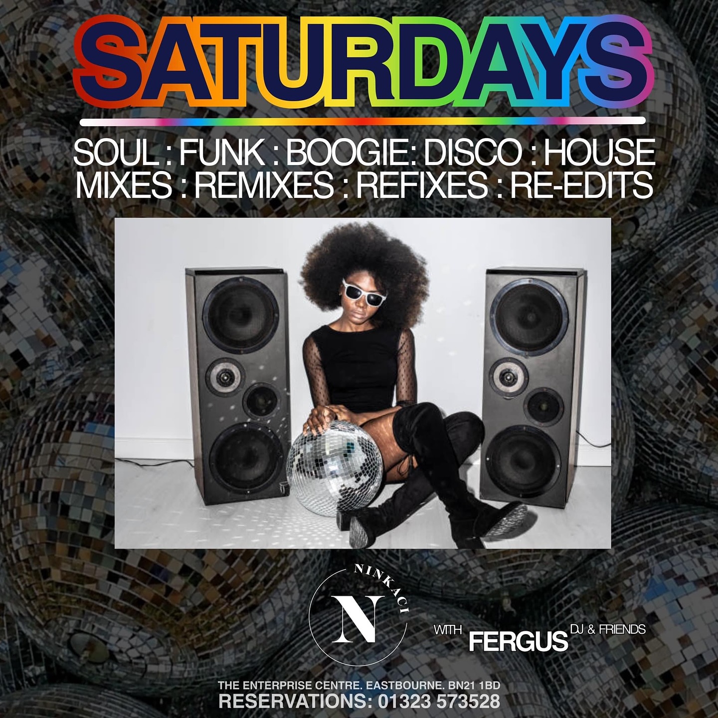 Following last weekend’s phenomenal Saturday night, I can’t wait to get back down to Ninkaci, to do it all over again!!
Music starts at 7pm, and I’ll be digging deep once more, to create and maybe recreate some beautiful memories…
Ninkaci - An intimate, award-winning taproom and bar, where you can lounge in the ambience and partake in a craft beer, peruse the extensive whisky list or perhaps opt for a wine flight…
Saturdays are extra special at Ninkaci.
A sublime soundtrack as you relax into the weekend…and I spring into life 🙏🏼💙❤️🎵
SOUL: FUNK: BOOGIE: DISCO: HOUSE
📞01323 573528
#TheSessions #FergusTheDJ #NinkaciNights #SoulFunkDisco #HouseClassics #GoodVibes #GoodTimesOnl #SaturdaySessions #EastbourneNightlife #HouseMusic #Disco #musicislife #NinkaciEastbourne #EastbourneNights #EastbourneLife #EastbourneEvents #SupportLocalVenues #EastbourneCommunity #LiveMusicEastbourne #EastbourneSocial #EastbourneVibes #LoveEastbourne