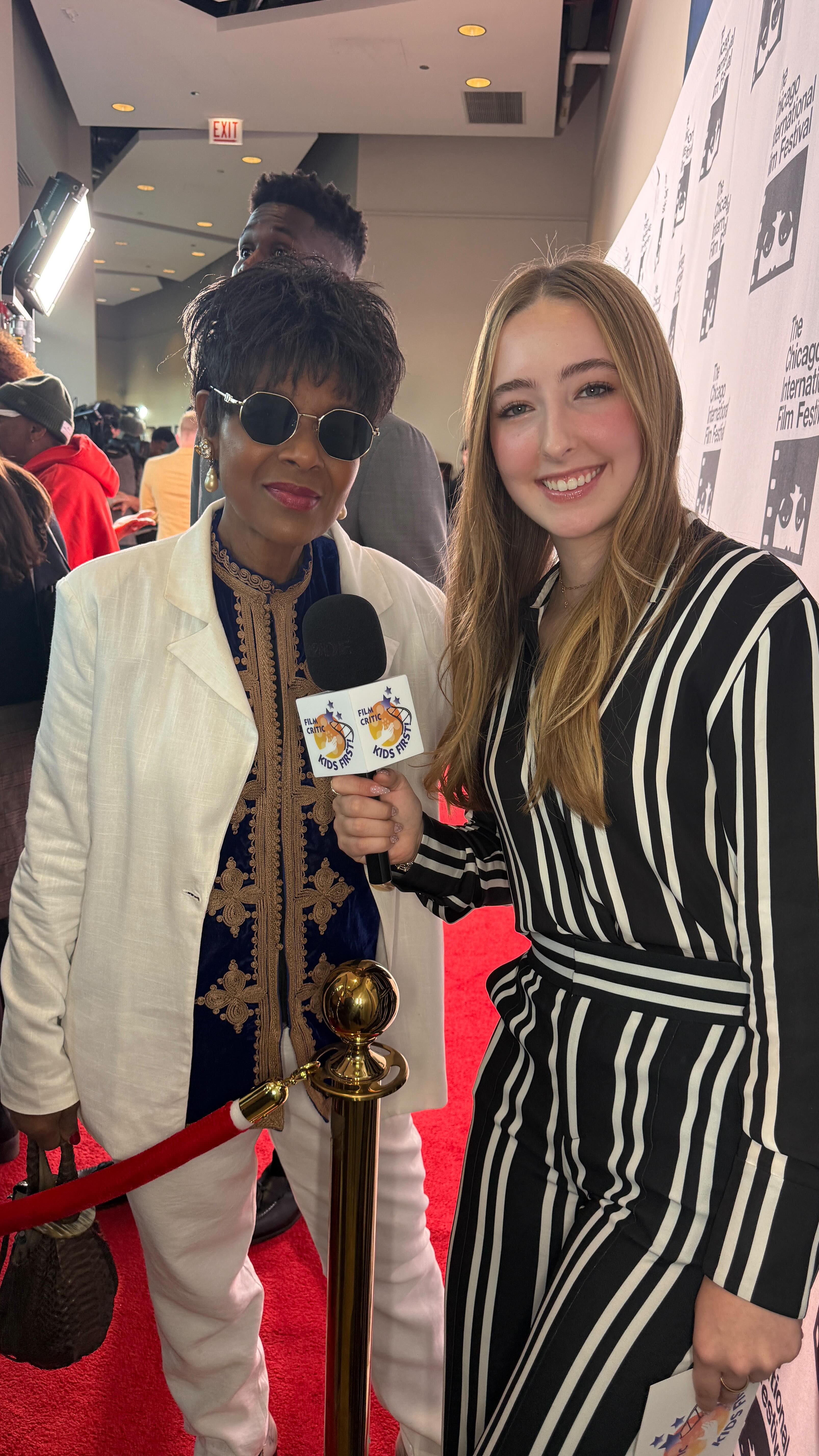 ✨ It was fun meeting and talking to the trailblazing filmmaker Euzhan Palcy who has redefined cinema for decades. From winning France’s César Award and Venice’s Silver Lion with Sugar Cane Alley (1983), to breaking barriers in Hollywood with A Dry White Season (1989), to receiving an honorary Oscar in 2022 — her visionary work continues to inspire generations of storytellers worldwide. 🎬🌍 Be sure to check out the Kids First YouTube Chanel for the full interview #EuzhanPalcy #FilmLegend @chifilmfest #kataroundtown #kidsfirstcoming_attractions #chi #chicagofilmfestival #euzhanpalcy #silverlionawardwinner #cesarawardwinner