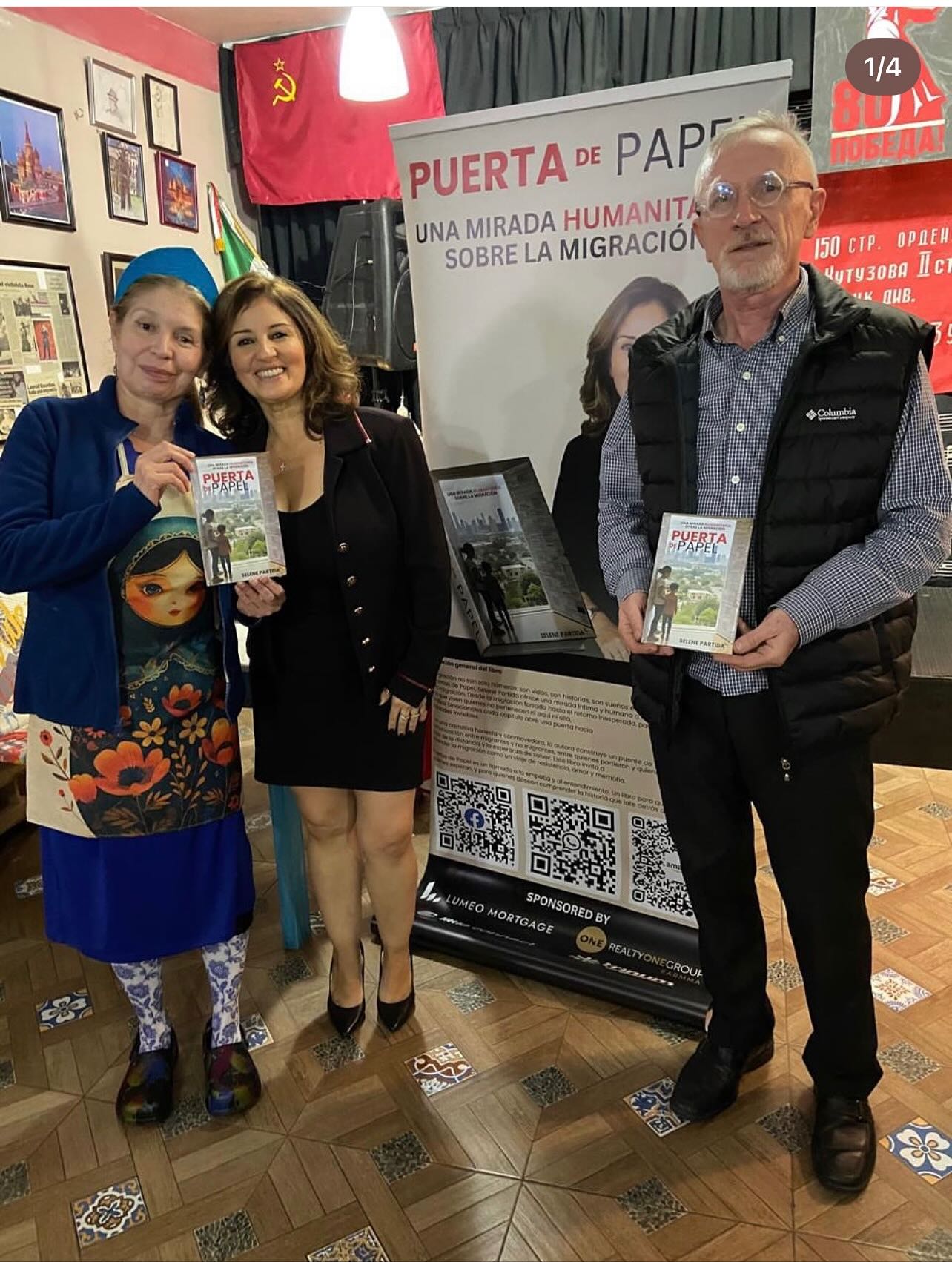 🇲🇽 Puertas de Papel llegó a México 📖✨
Desde Toluca, la ciudad donde nací, hasta la Universidad (UACM) y la Cámara de Diputados, cada presentación fue un recordatorio del poder que tienen las historias migrantes para abrir puentes de comunicación y empatía.
Este libro nació para eso: para abrazar a nuestros paisanos en retorno, con dignidad y esperanza. 💛
🙏 Gracias a todas las personas e instituciones que hicieron posible cada cita y encuentroMaribel Solache González @karina Ruiz UACM Casa Libertad @vitaliana Partida @Restaurante Kourdov Martha Verona Partida topfans
✨Paper Doors arrived in Mexico 📖✨
From Toluca, the city where I was born, to the Autonomous University of Mexico City (UACM) and the Chamber of Deputies, each presentation was a reminder of the power of migrant stories to build bridges of communication and understanding.
This book’s mission in Mexico is simple but profound: to embrace returning migrants with dignity, empathy, and hope. 💛
#PuertasDePapel #PaperDoors #MigrantesEnRetorno #MigrationStories #SelenePartida #UACM #CámaraDeDiputados #Toluca #PuentesDeComunicación #ComunidadMigrante